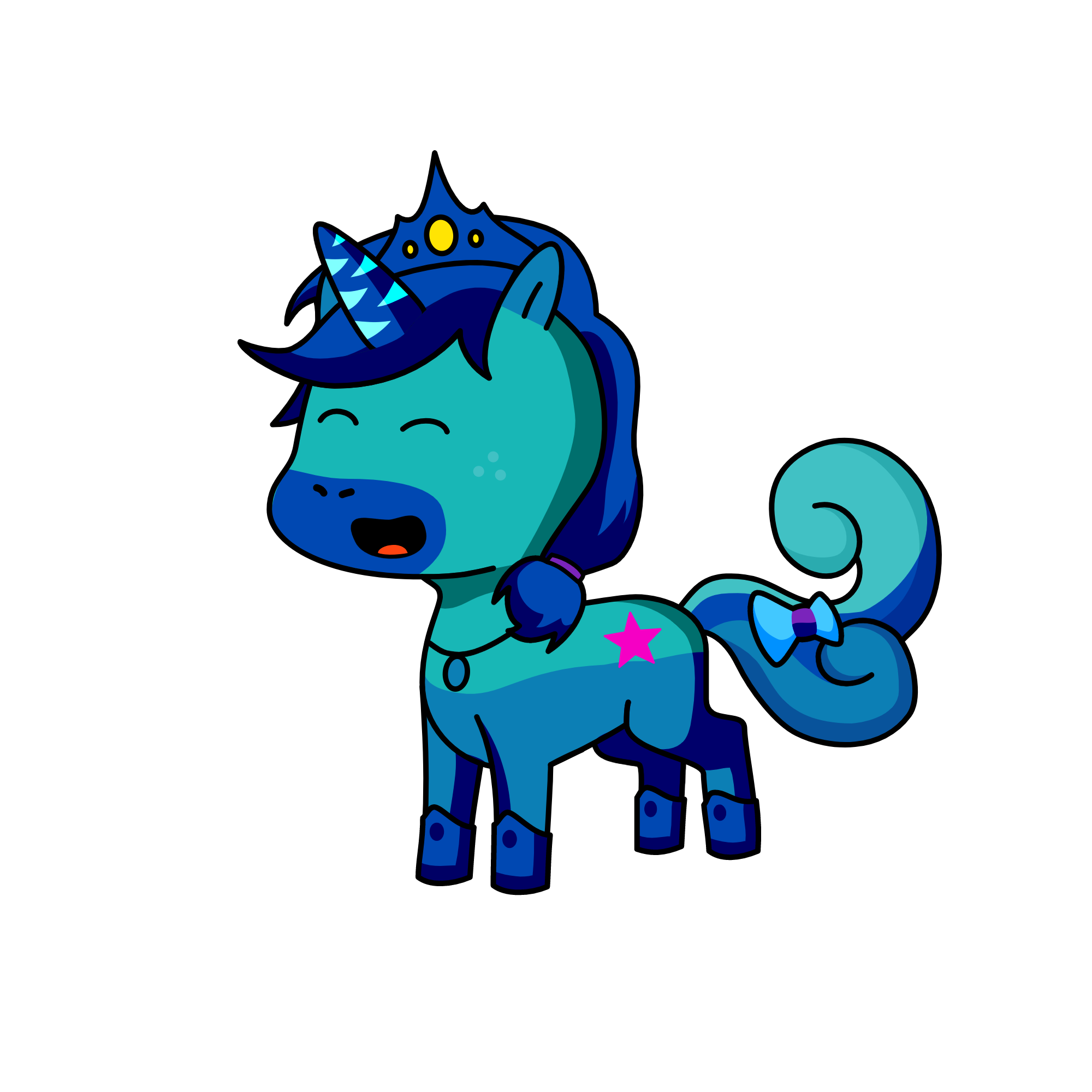 Pint, the unicorn