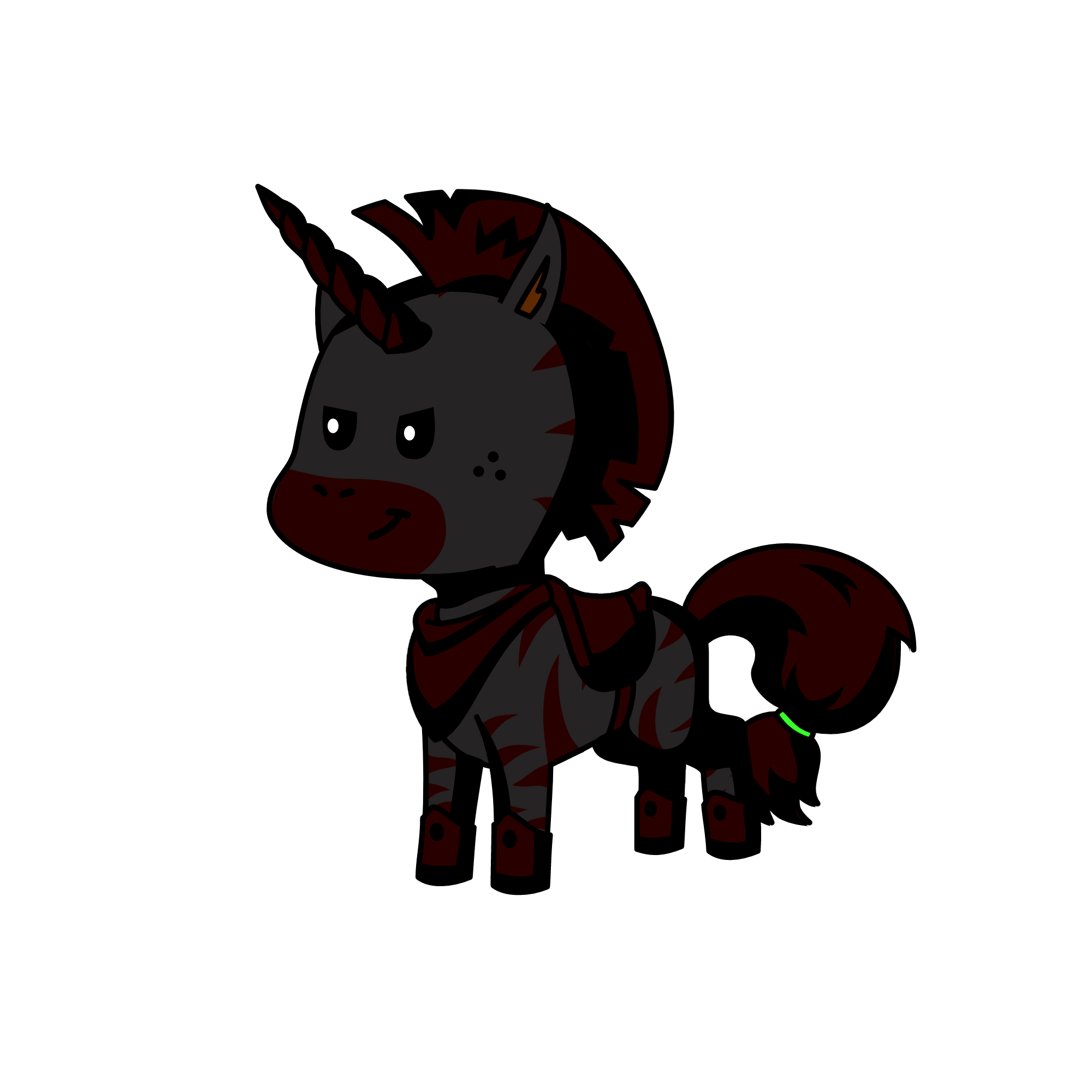 Hunter the Bounty Hunter, the unicorn