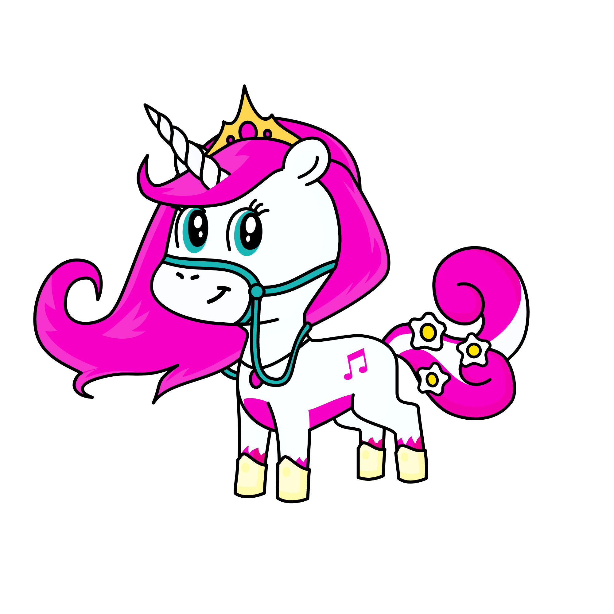Flower , the unicorn