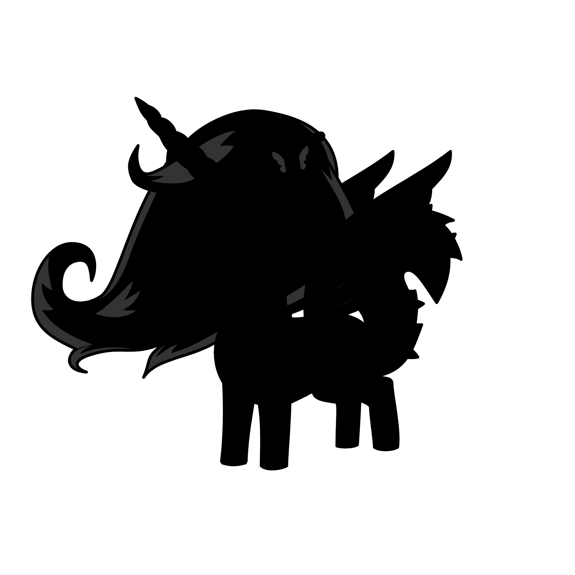 the black unicorn, the unicorn