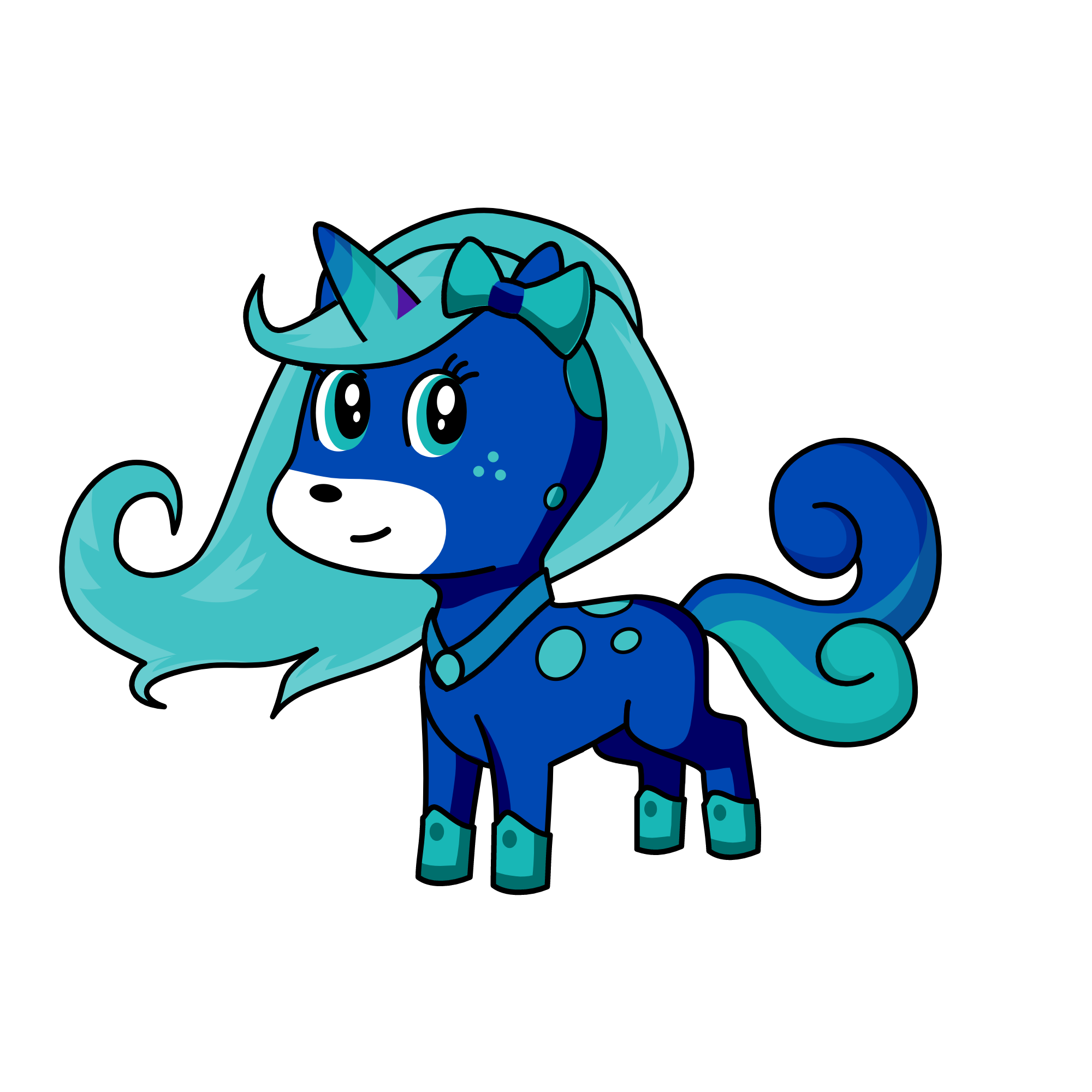 Icey, the unicorn