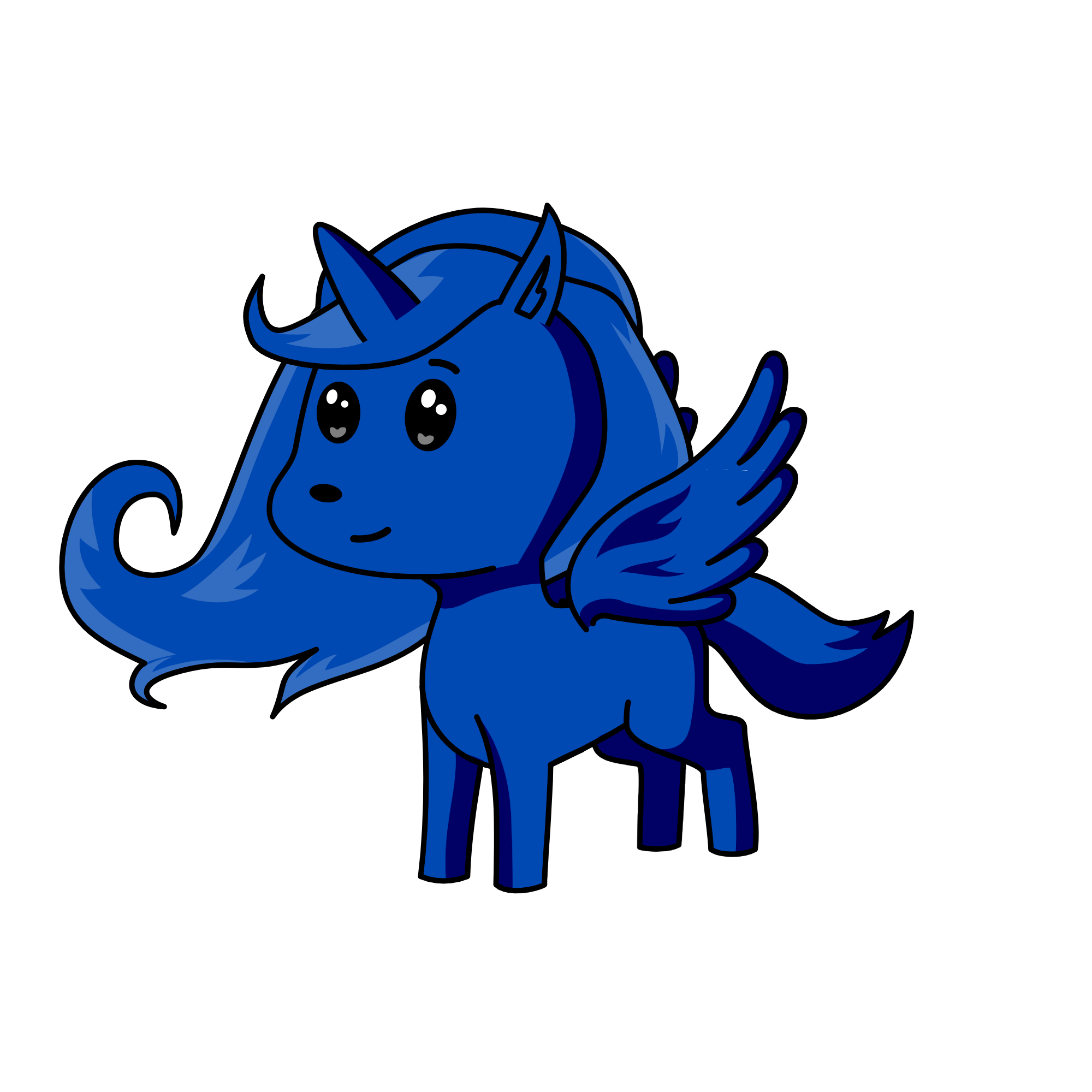 Midnight, the unicorn