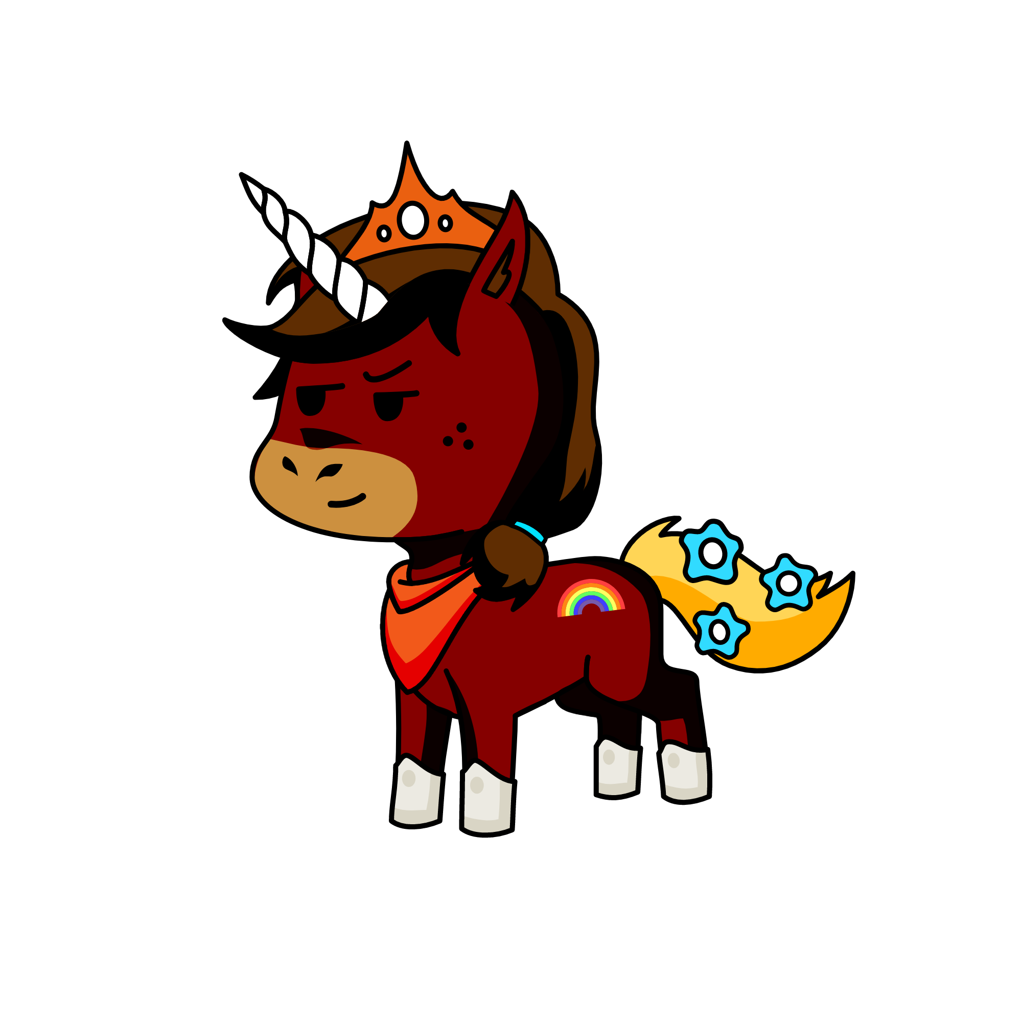 King Hottie, the unicorn