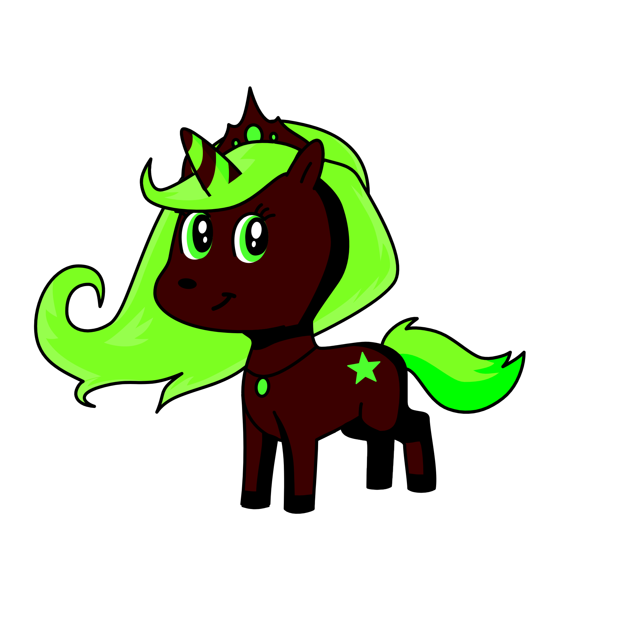 moon, the unicorn