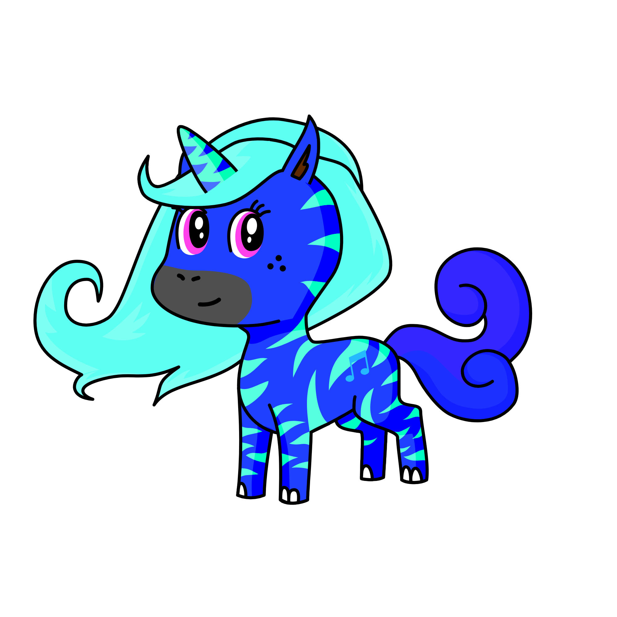 niet mer, the unicorn