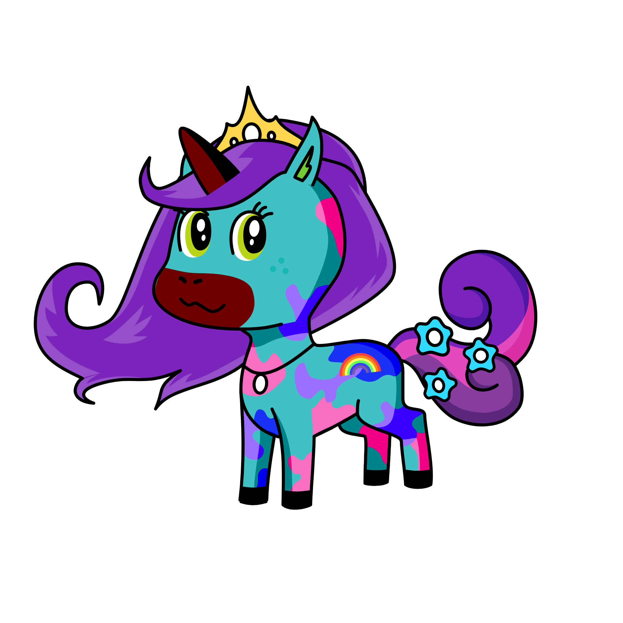 ydjtftv t, the unicorn