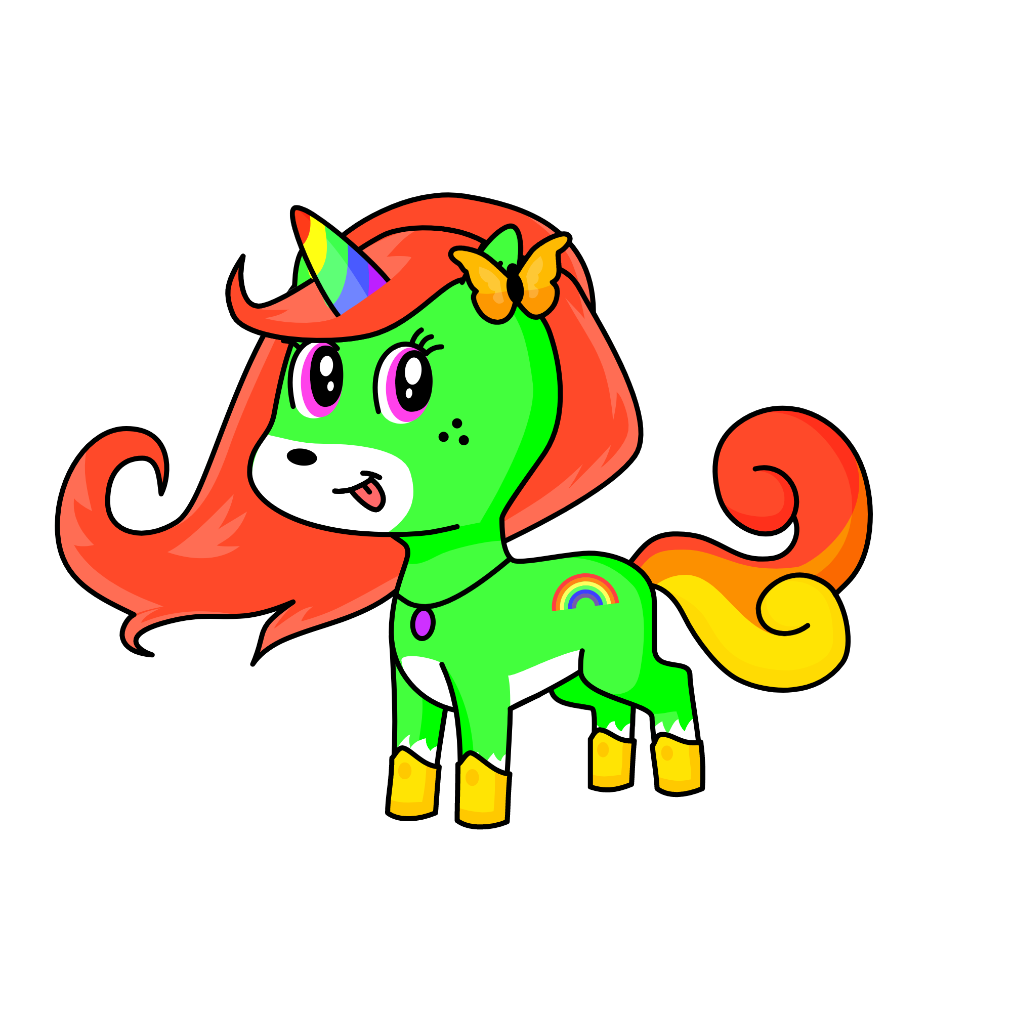 ranbow, the unicorn