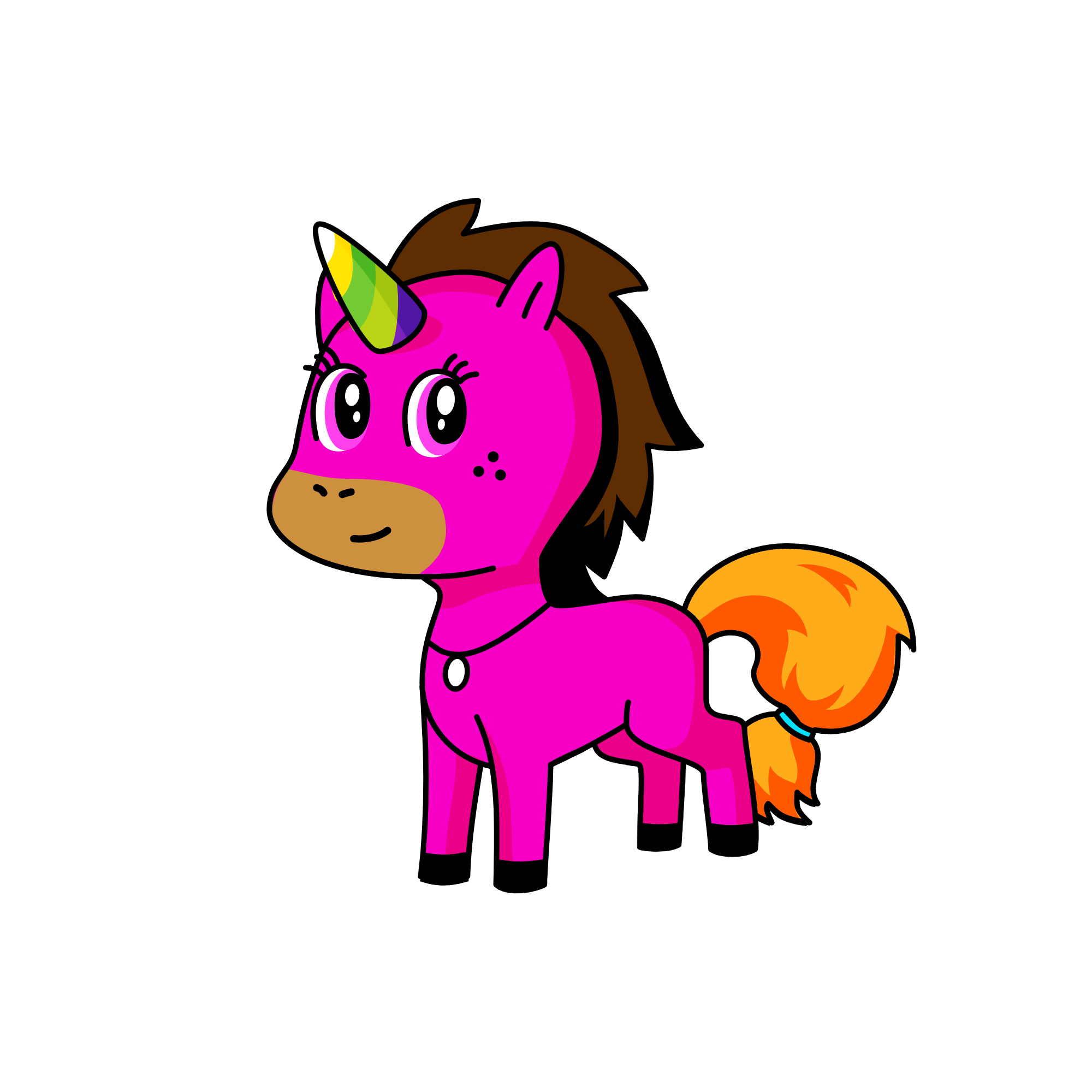 Pixie, the unicorn