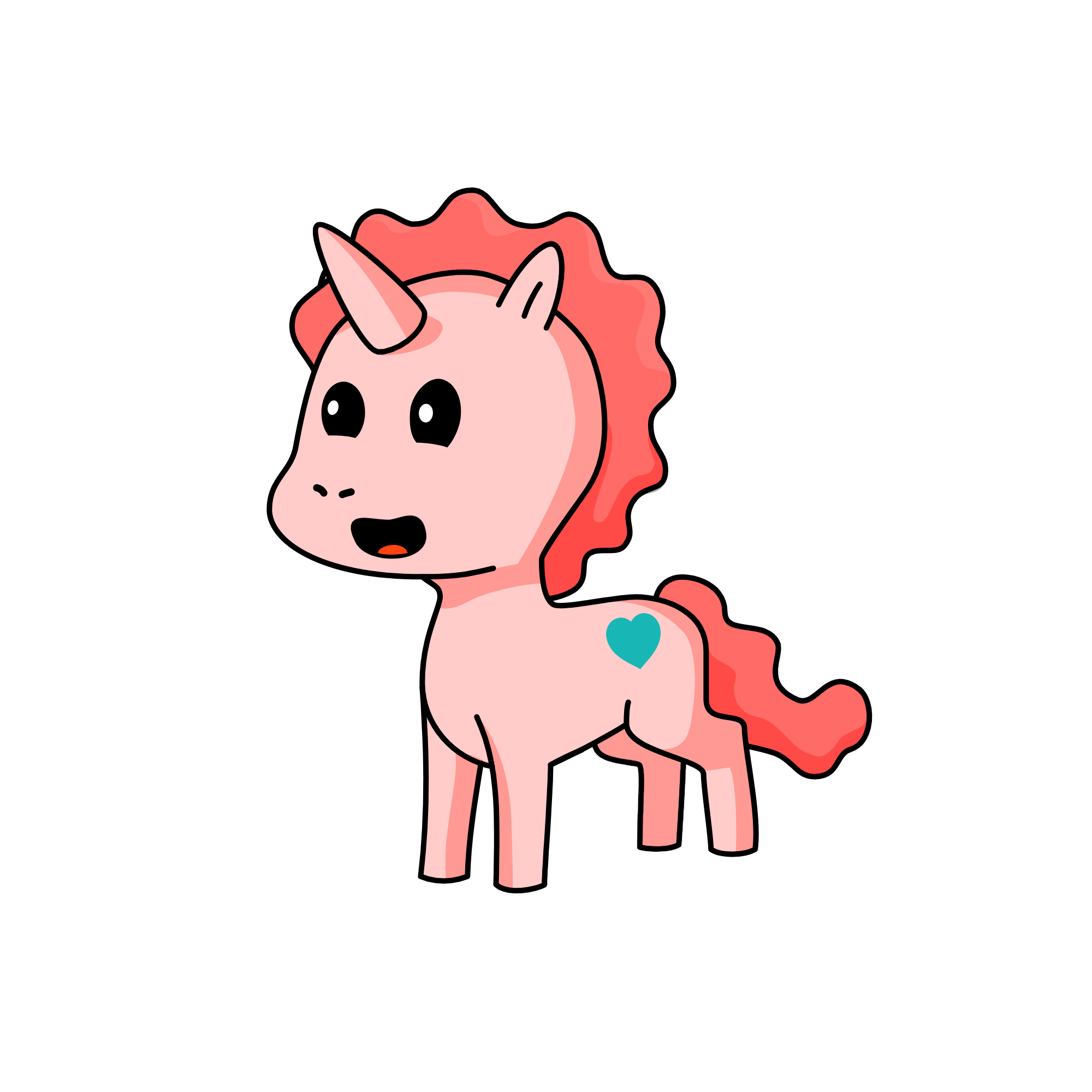 Pinkie Pie, the unicorn