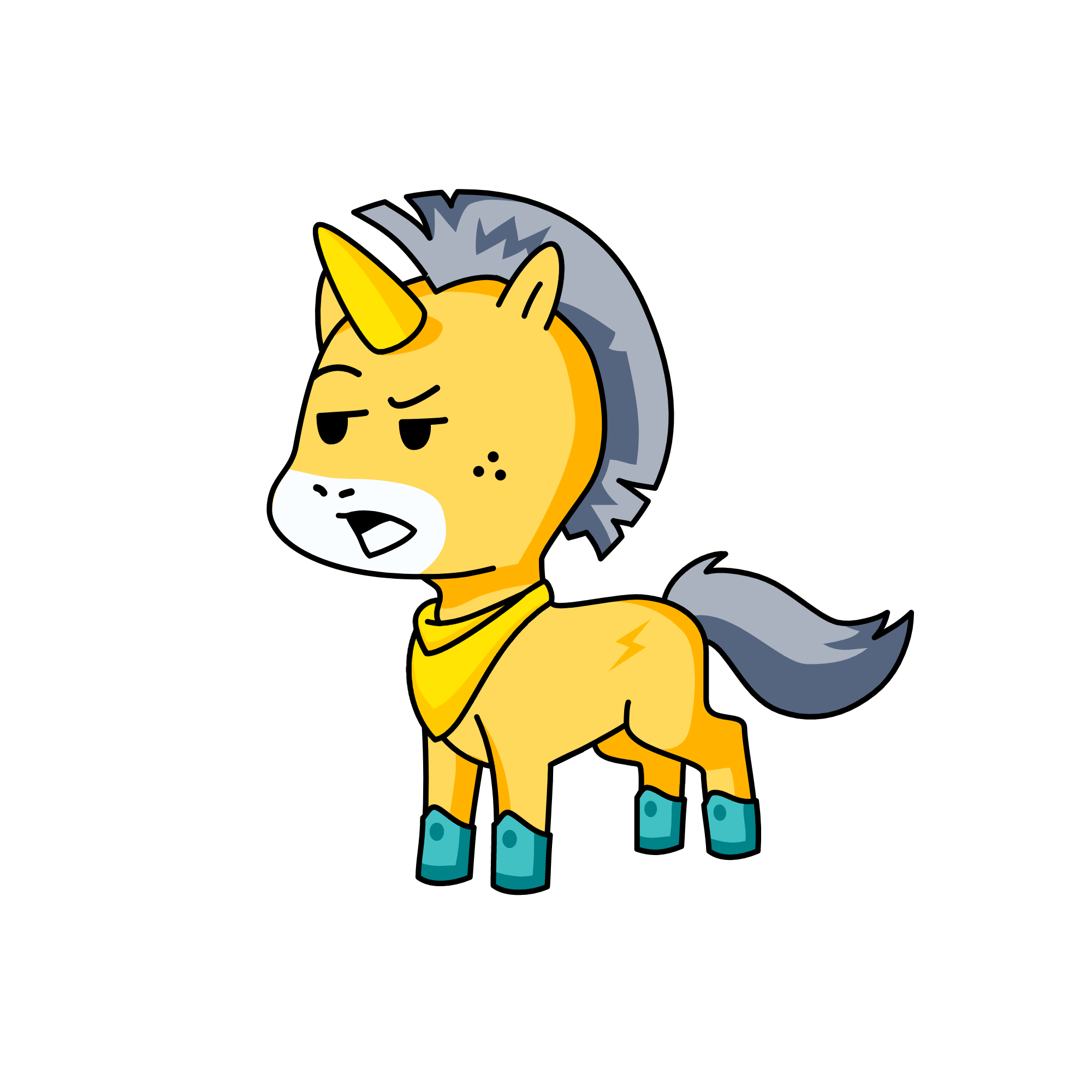 Zeus, the unicorn