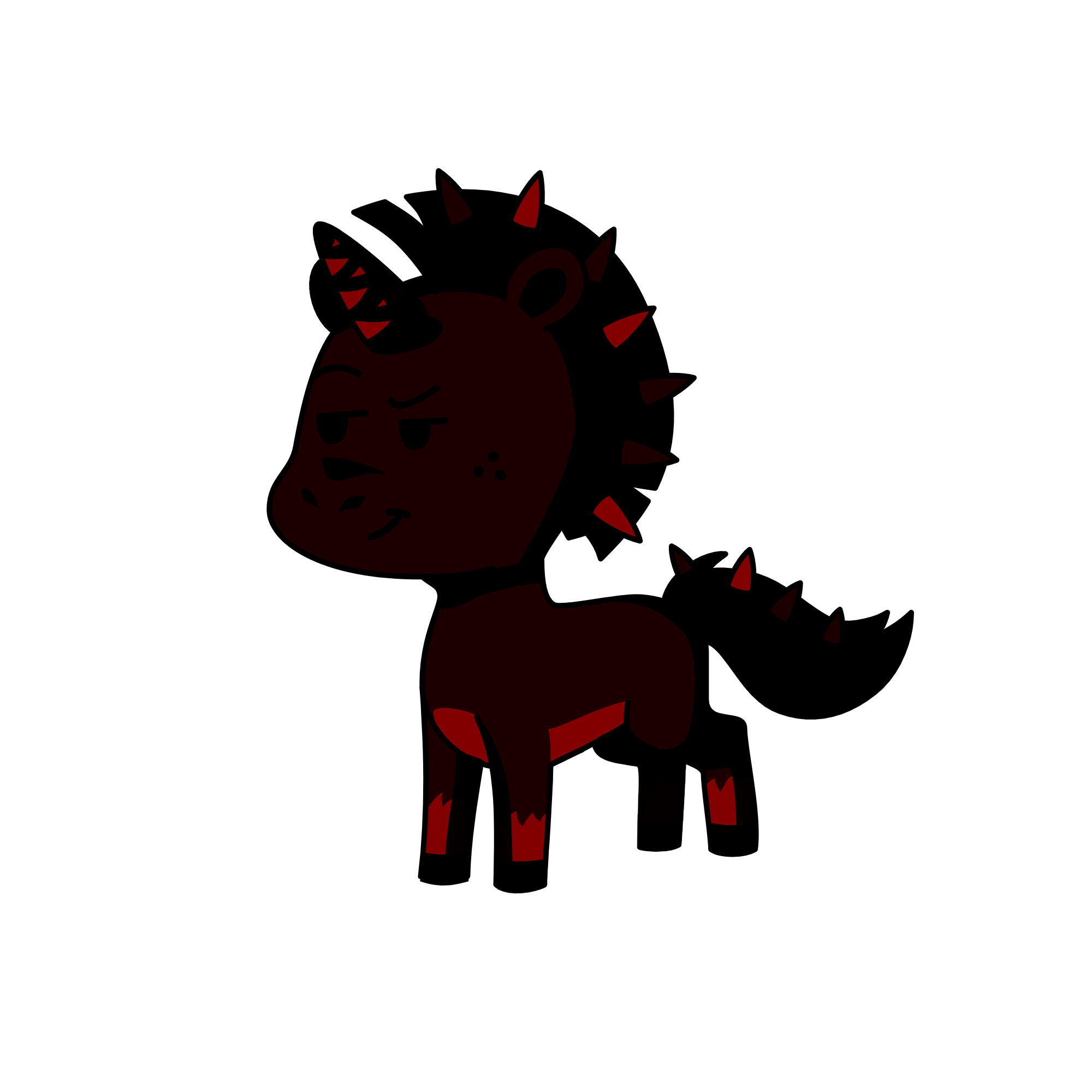Hades, the unicorn
