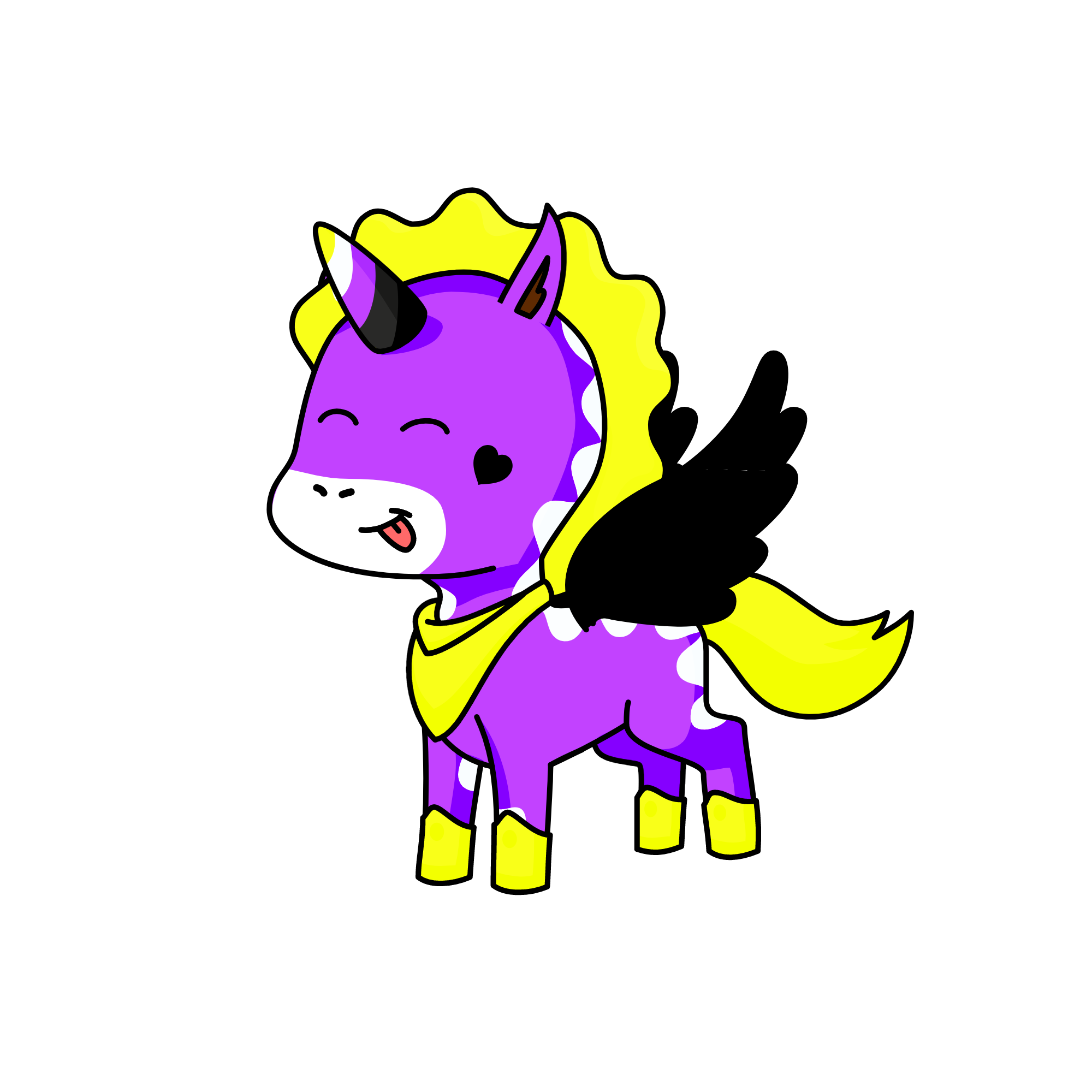 Non-bianary Unicorn, the unicorn