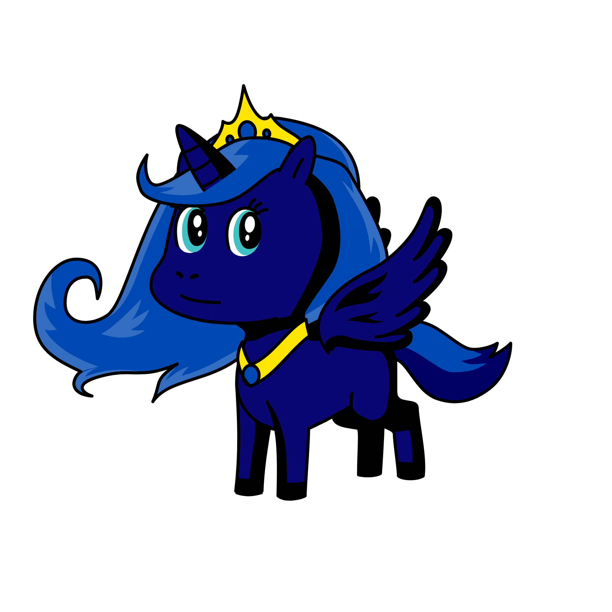 luni, the unicorn
