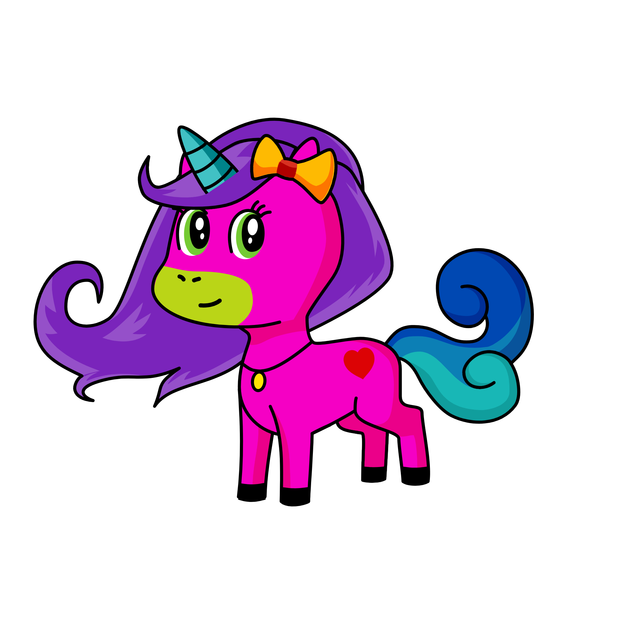 cutey, the unicorn