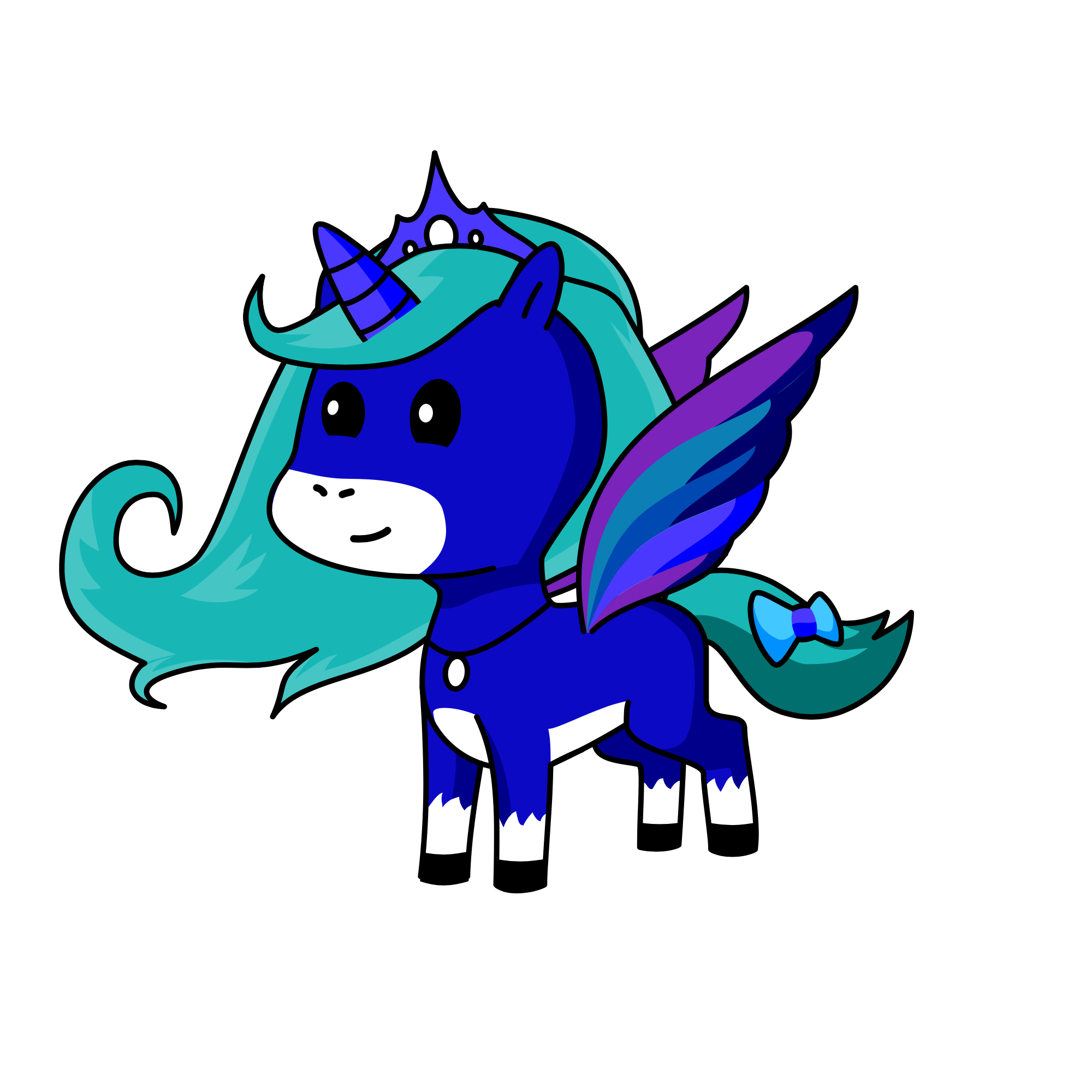 cloud, the unicorn