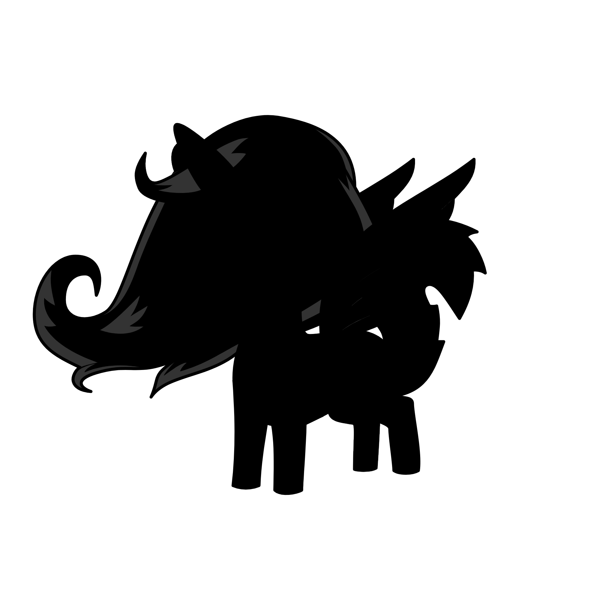Shadow, the unicorn