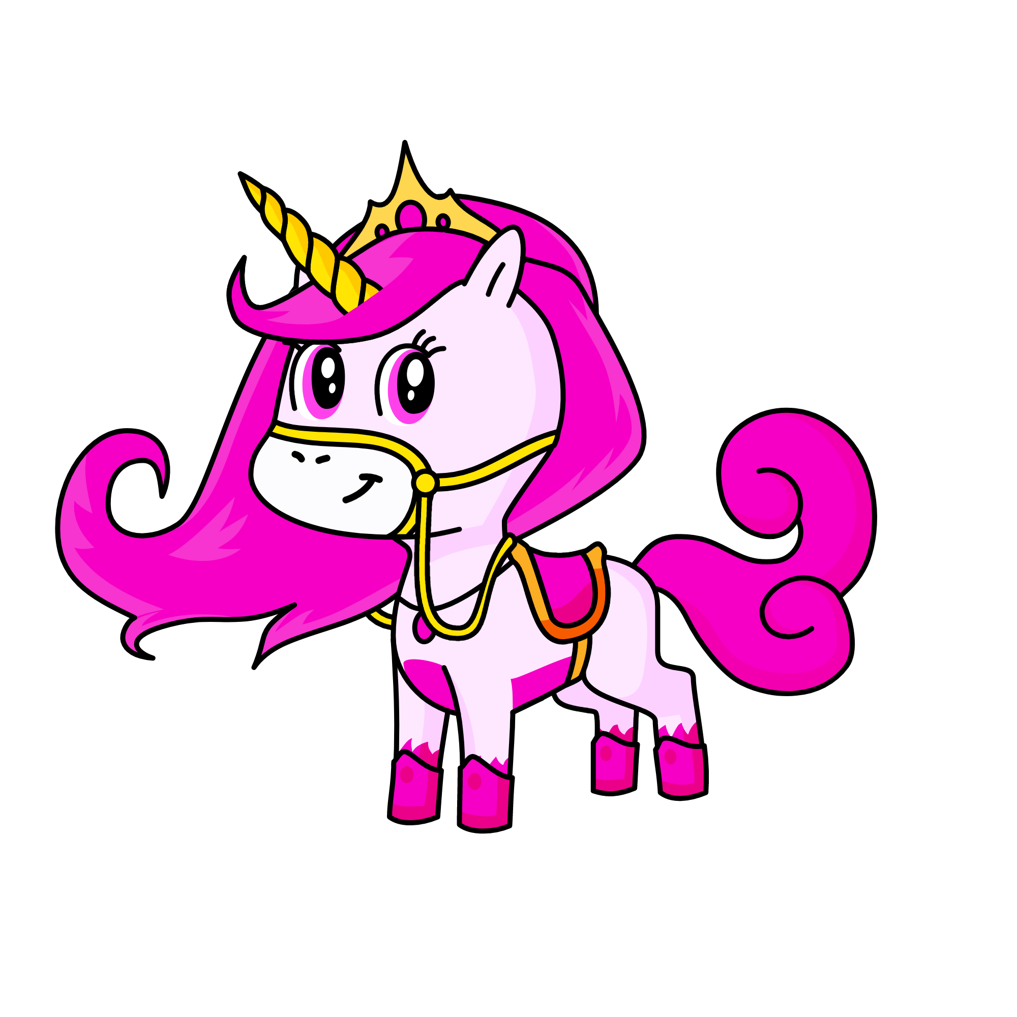 Elaine, the unicorn