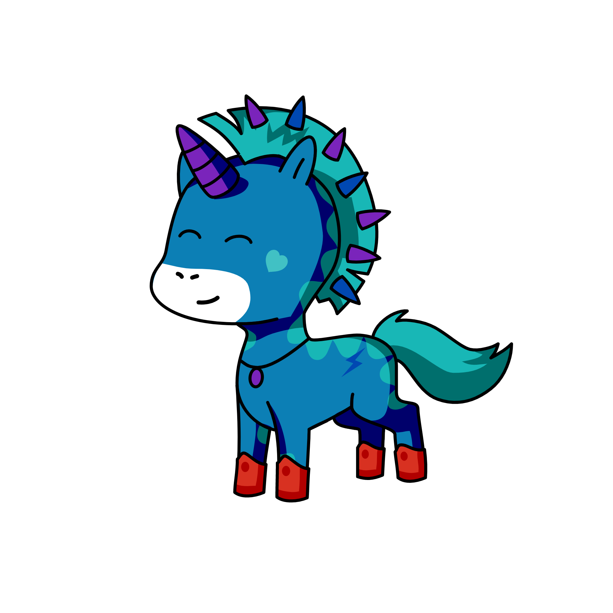 Dash, the unicorn