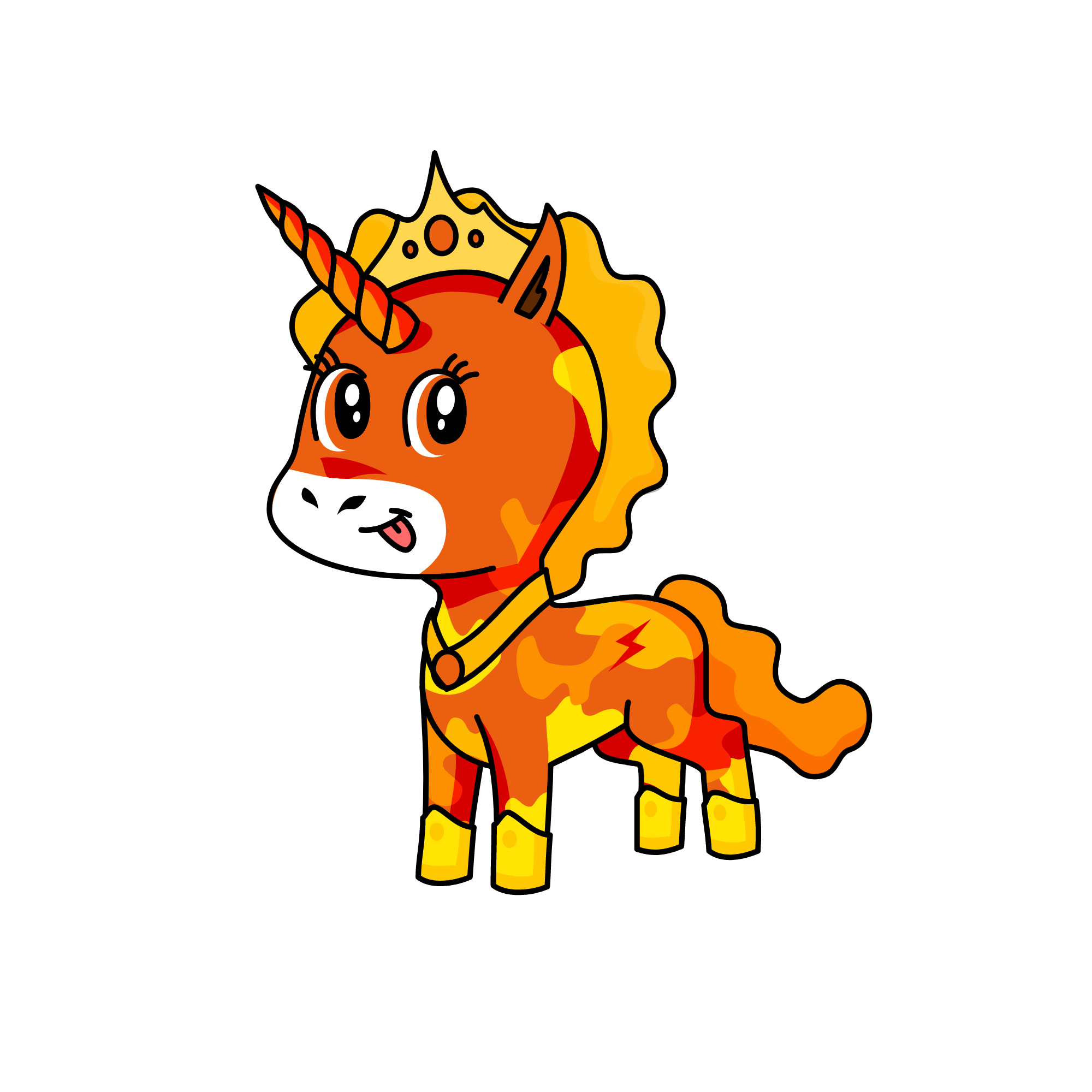 sandy, the unicorn