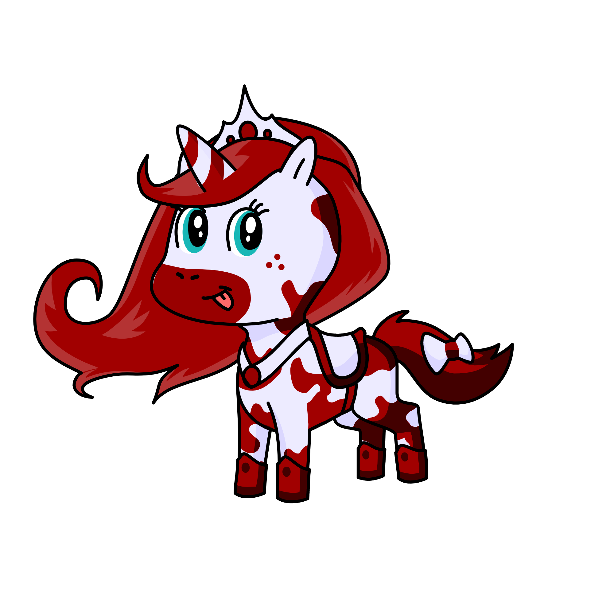 Female Todoroki, the unicorn