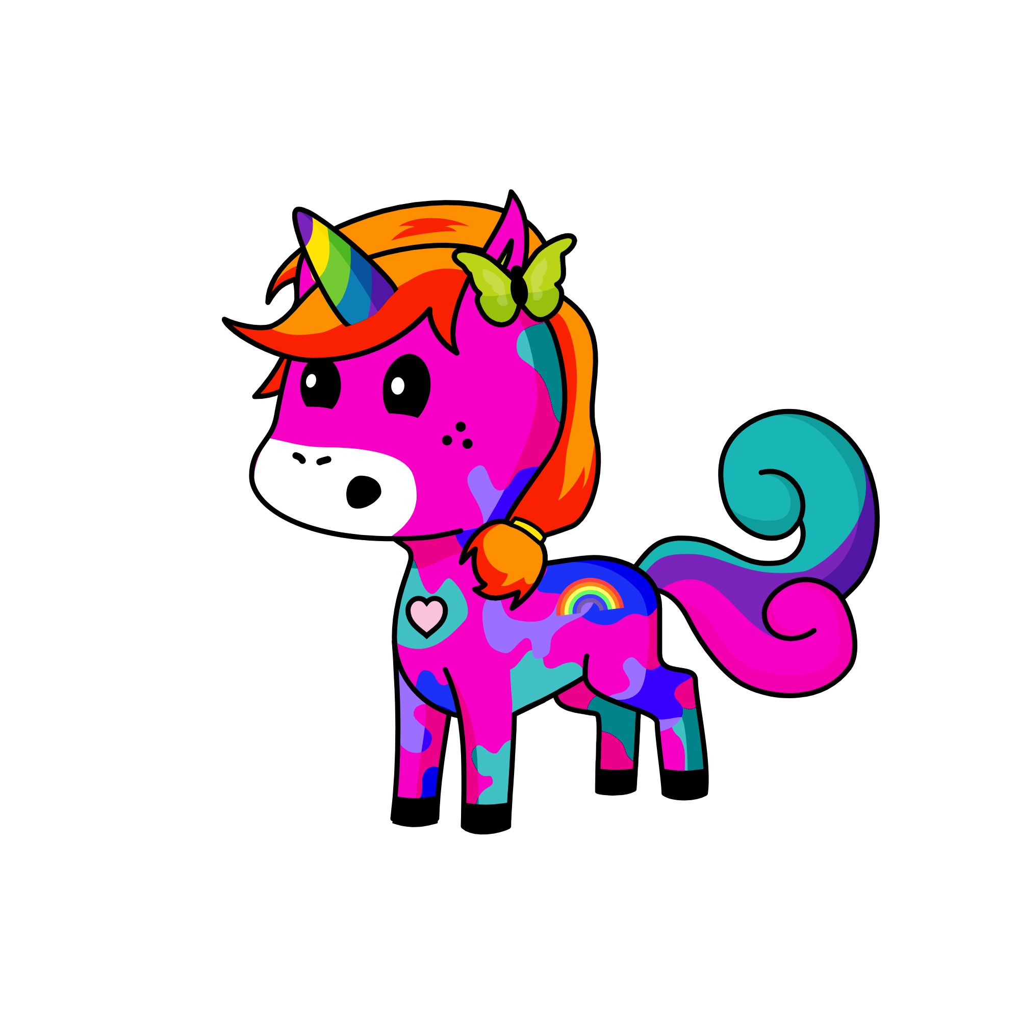 Luna, the unicorn