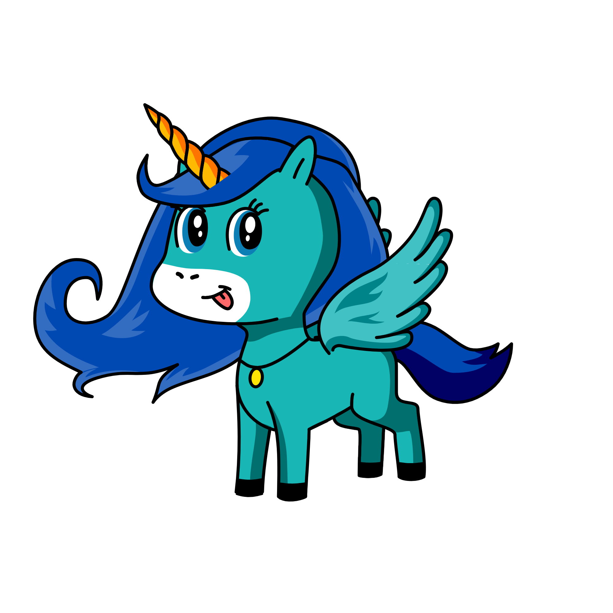 ItsFunneh, the unicorn