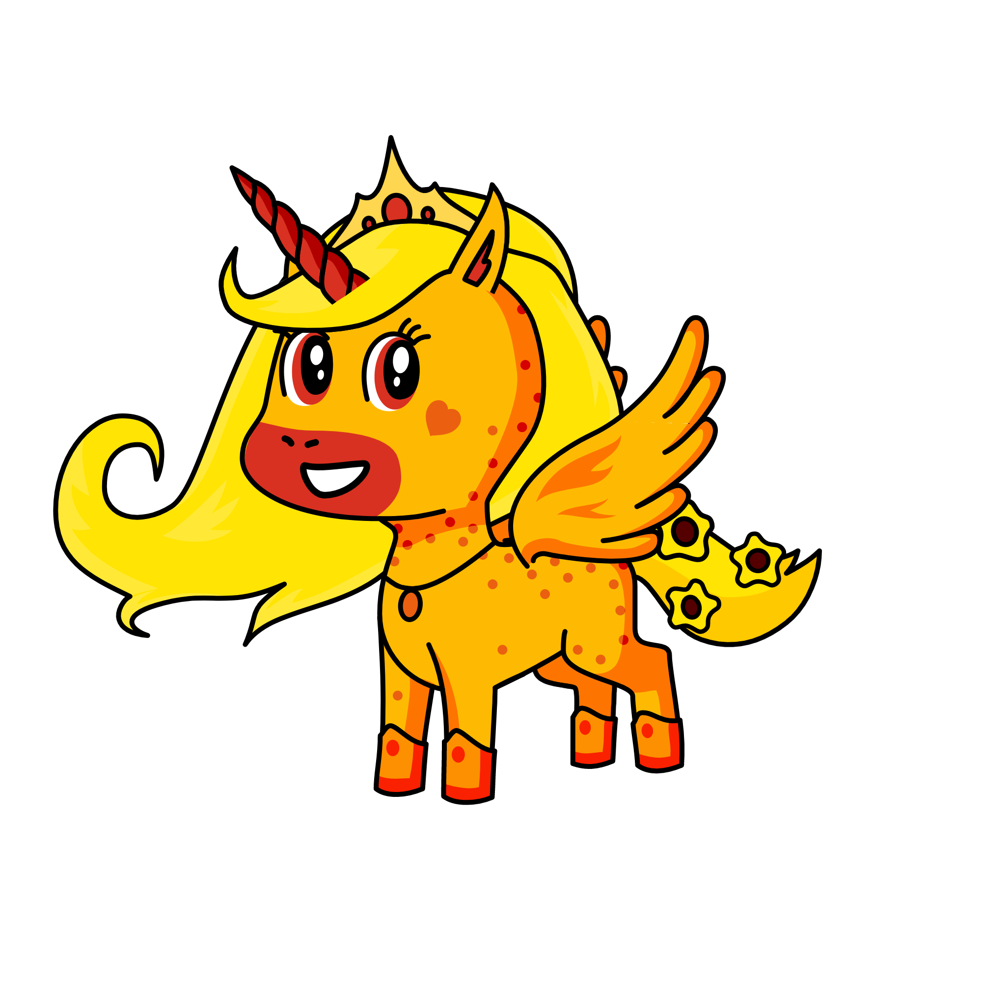 Sunny, the unicorn