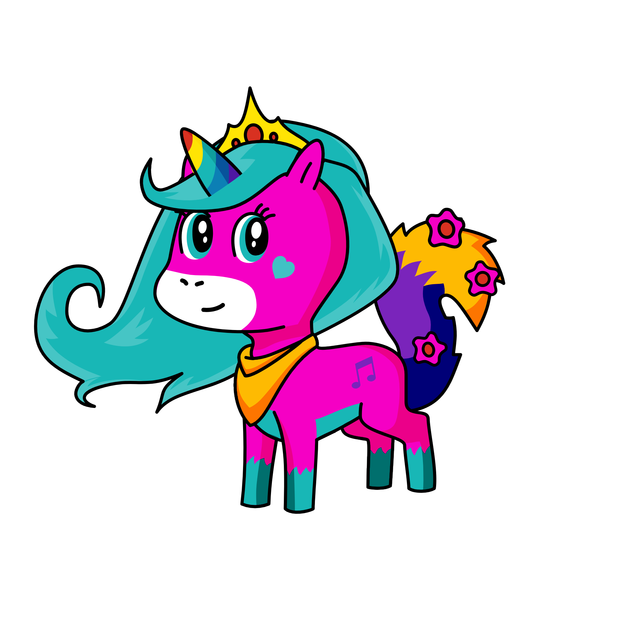 Sparkle, the unicorn