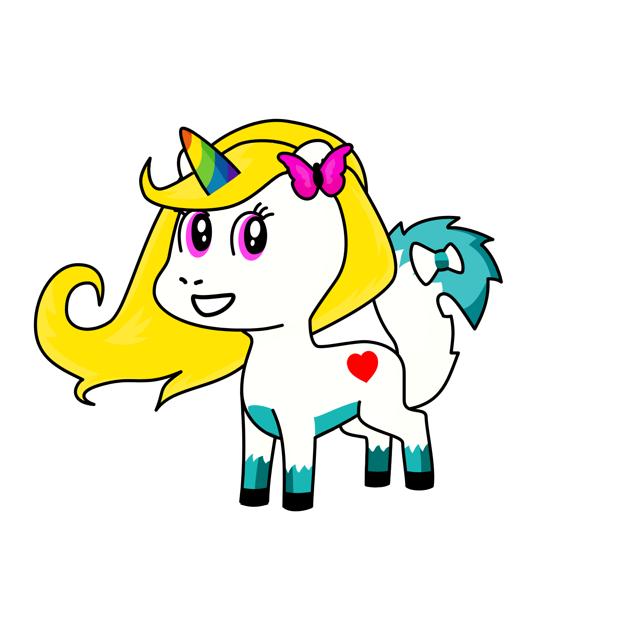 Love, the unicorn