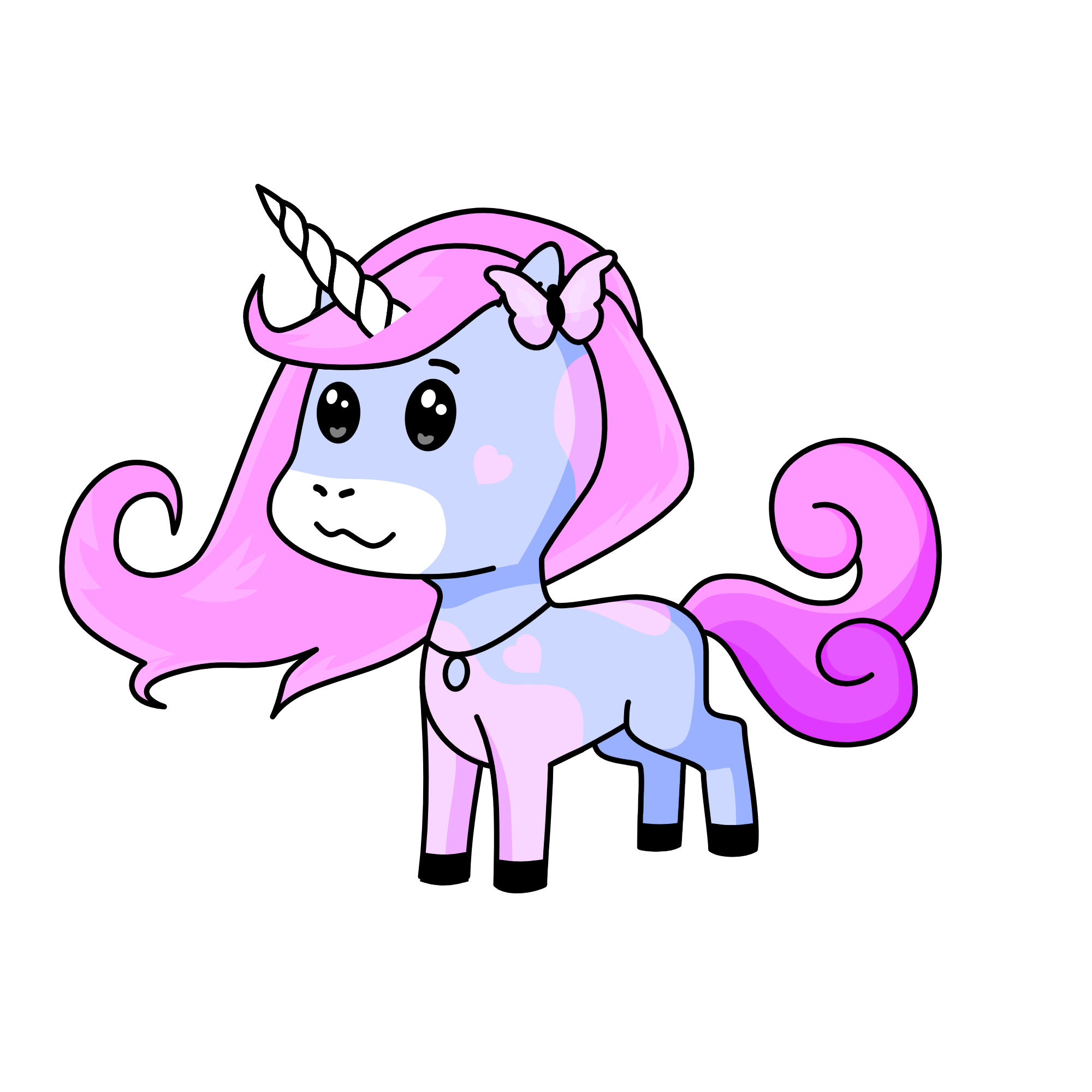 hi, the unicorn