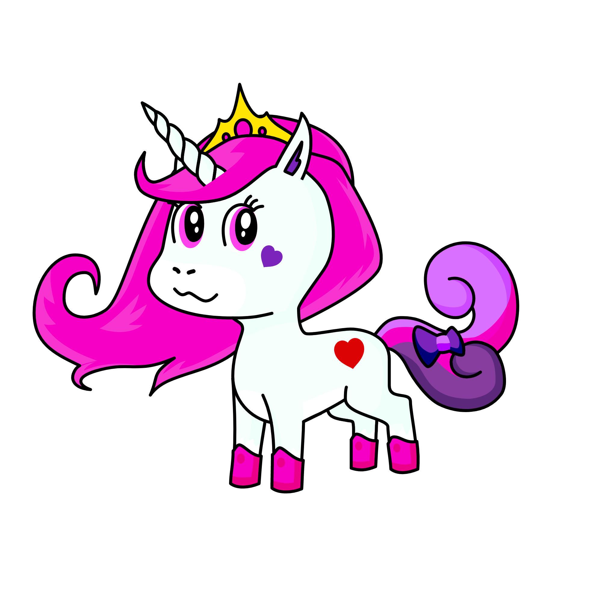 💗, the unicorn
