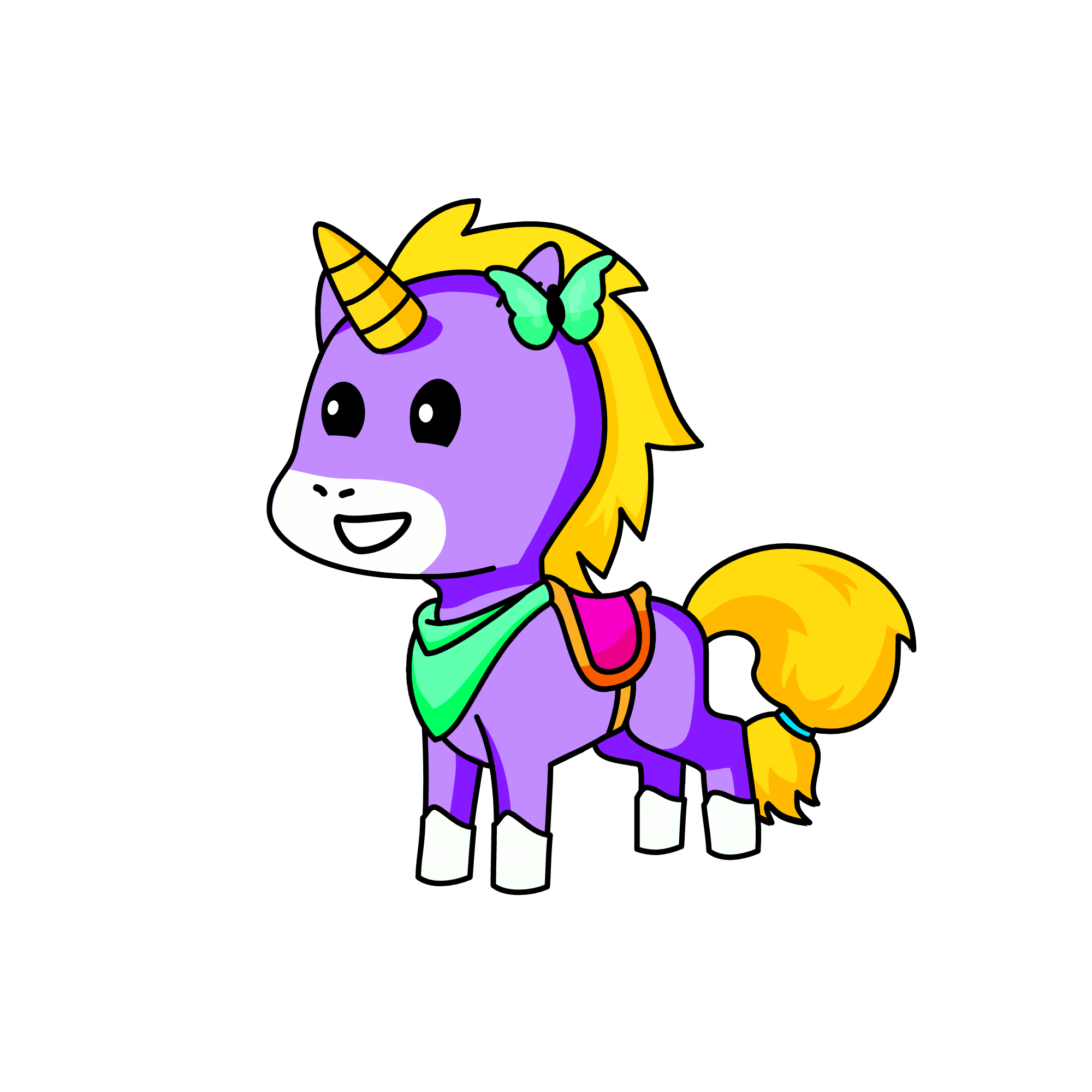 Moonie, the unicorn