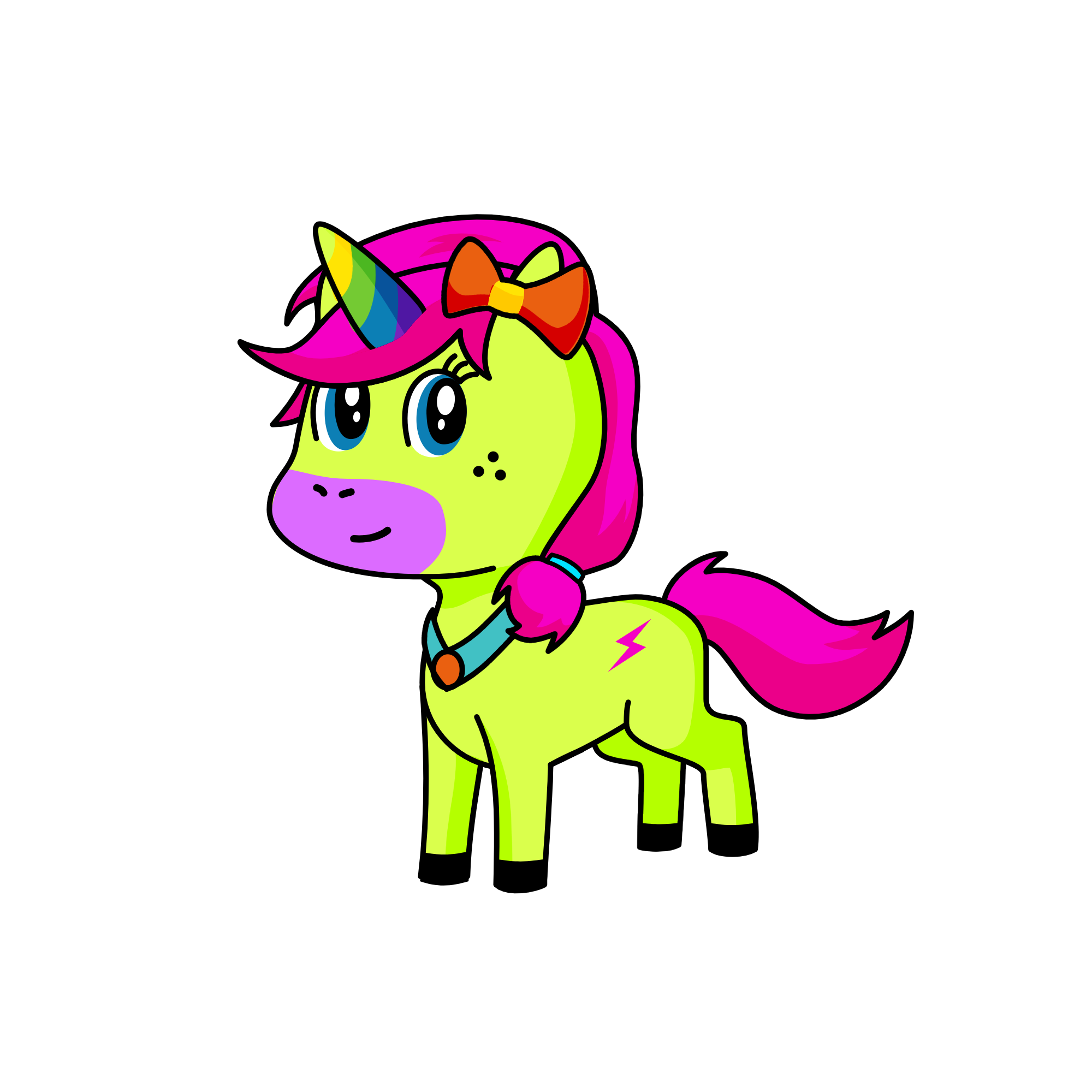 yuups, the unicorn