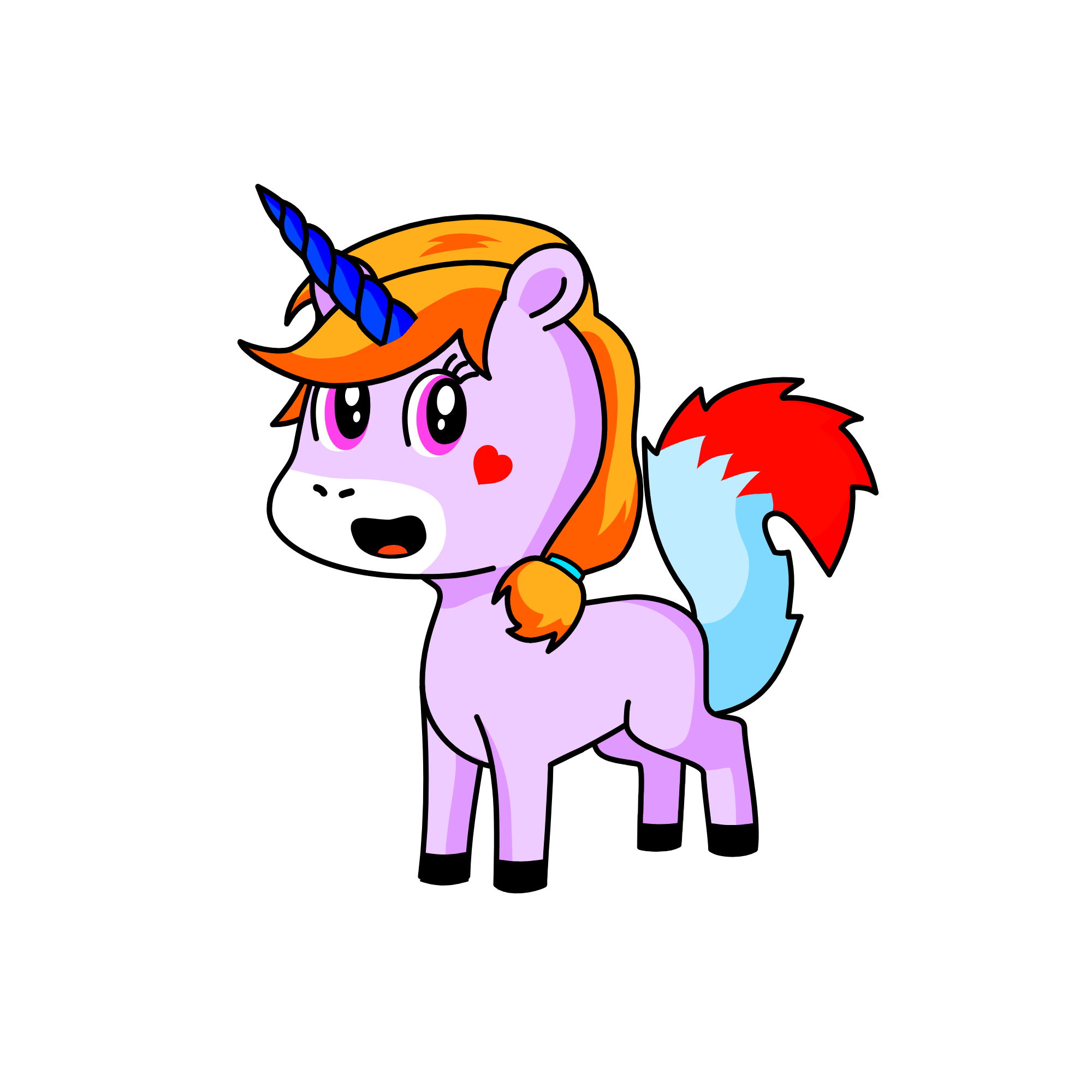 Thanya, the unicorn