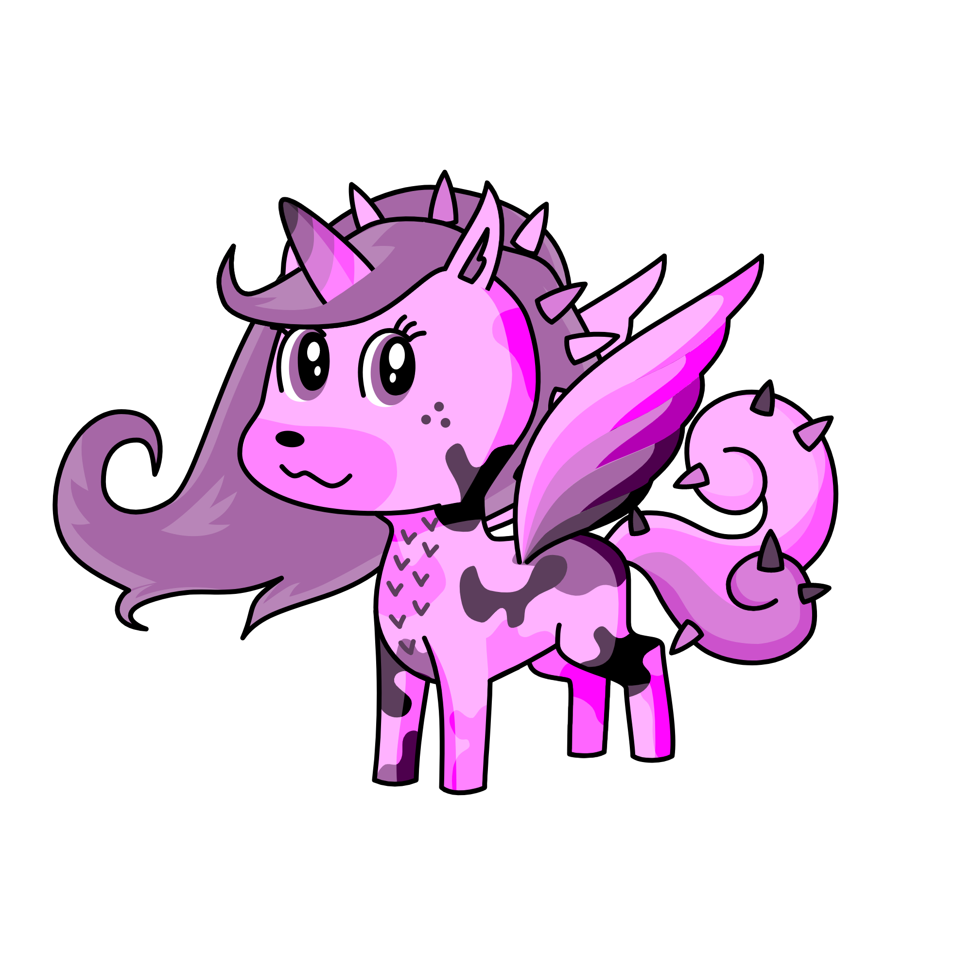 _~spikes~_, the unicorn
