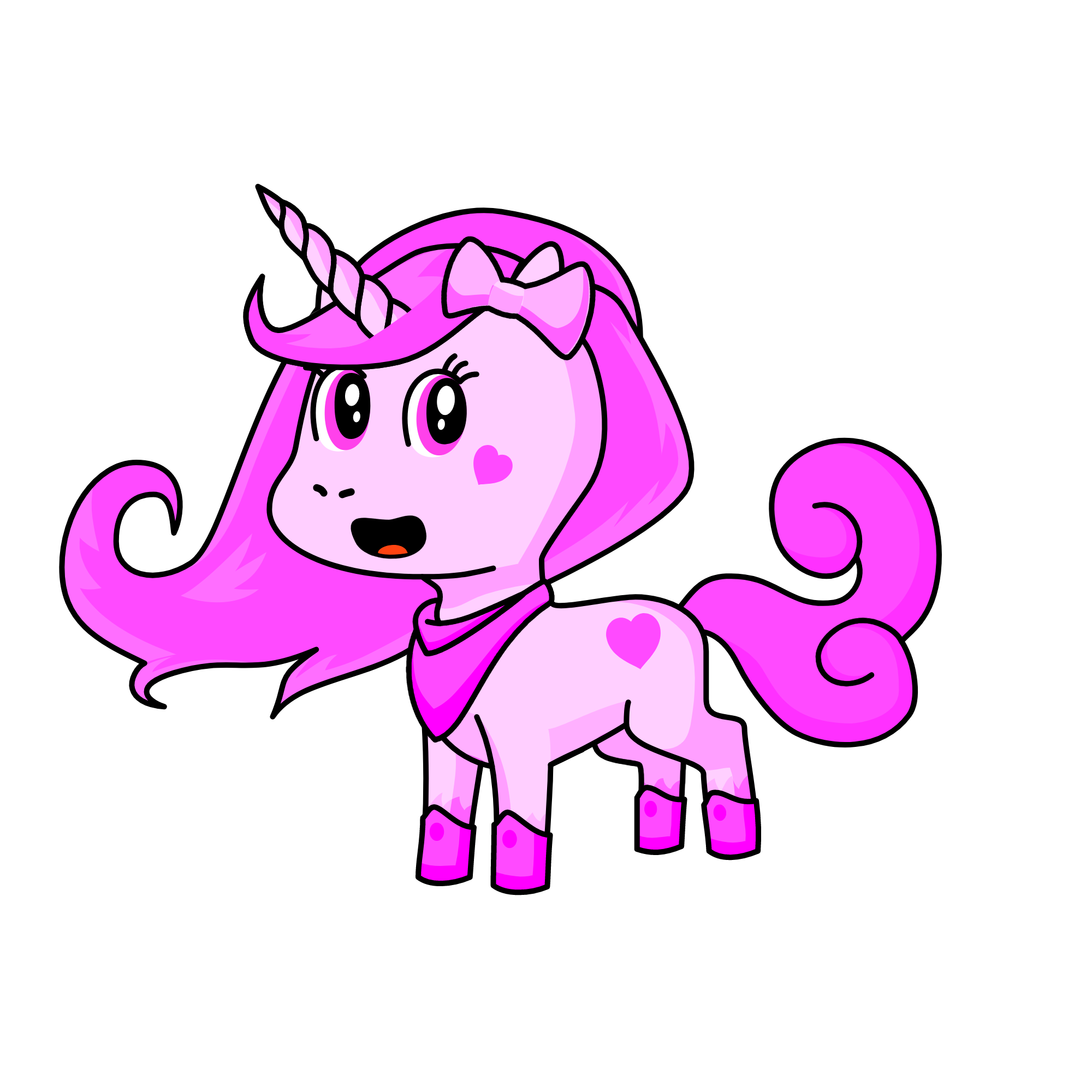 Natalie, the unicorn