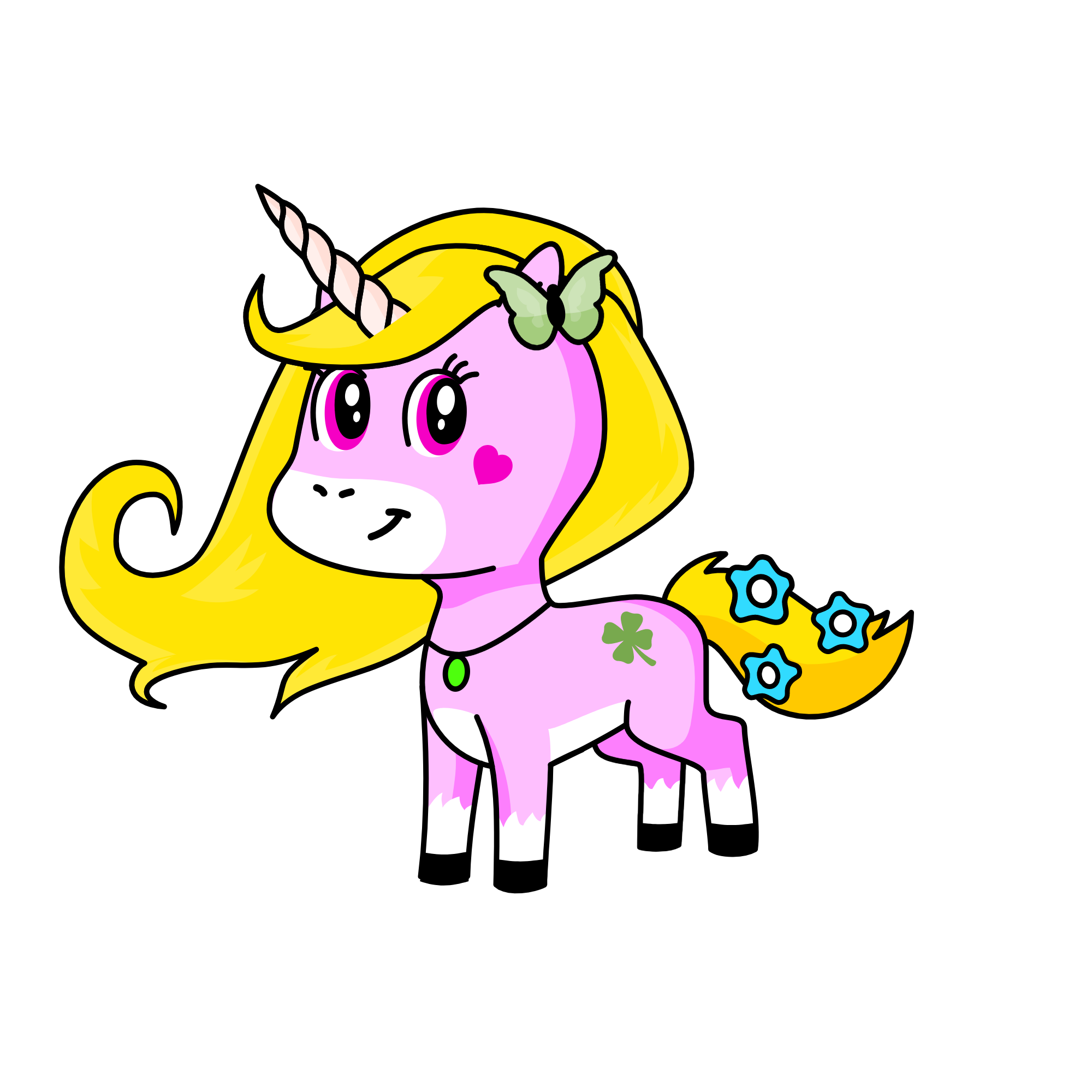 bella, the unicorn