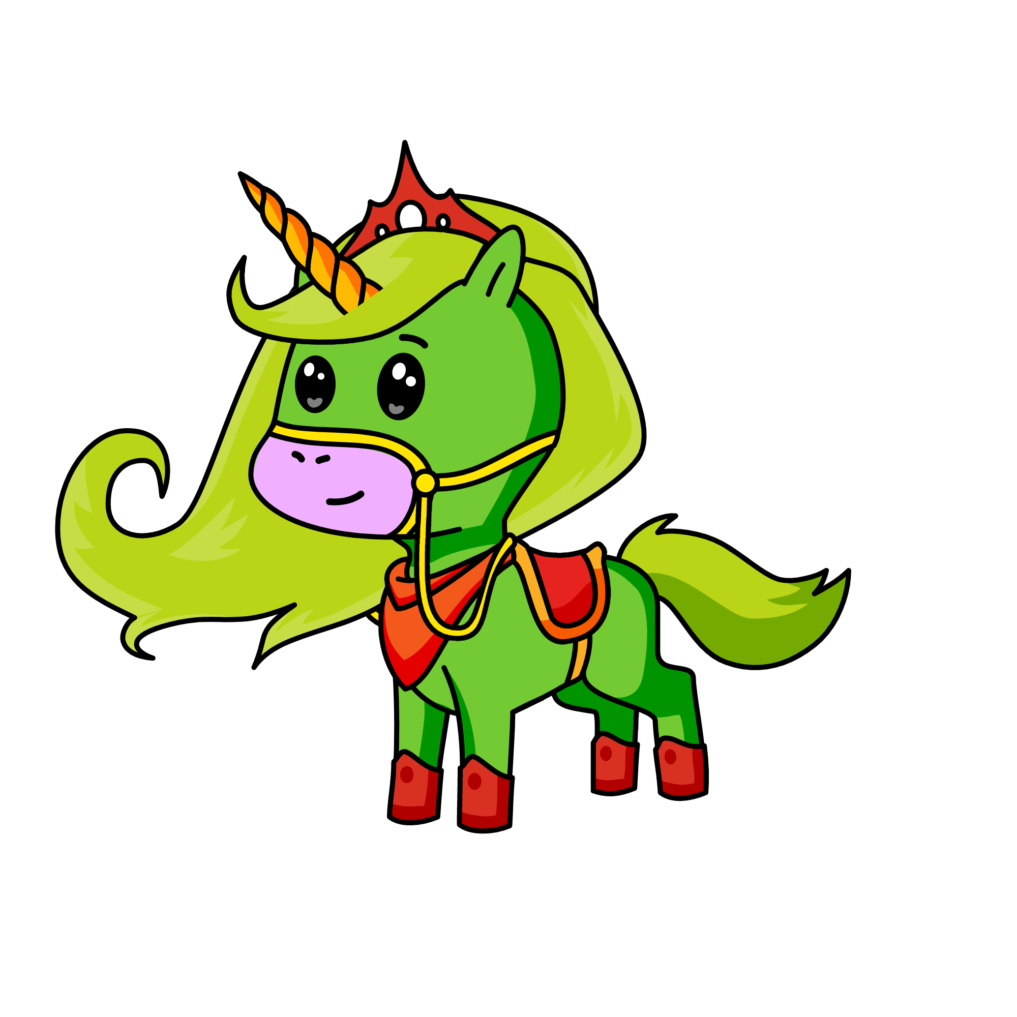 Lucky, the unicorn