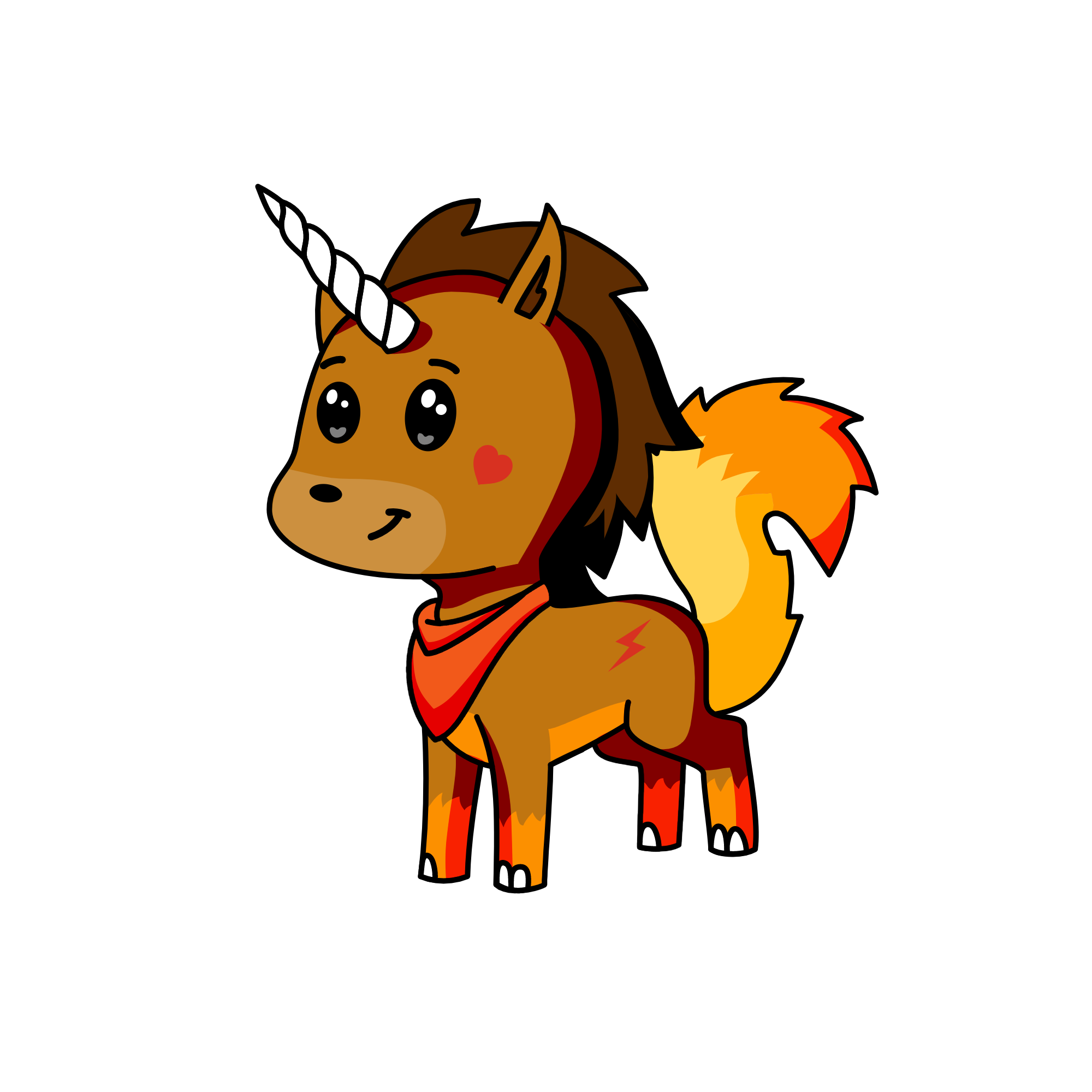 foxy, the unicorn