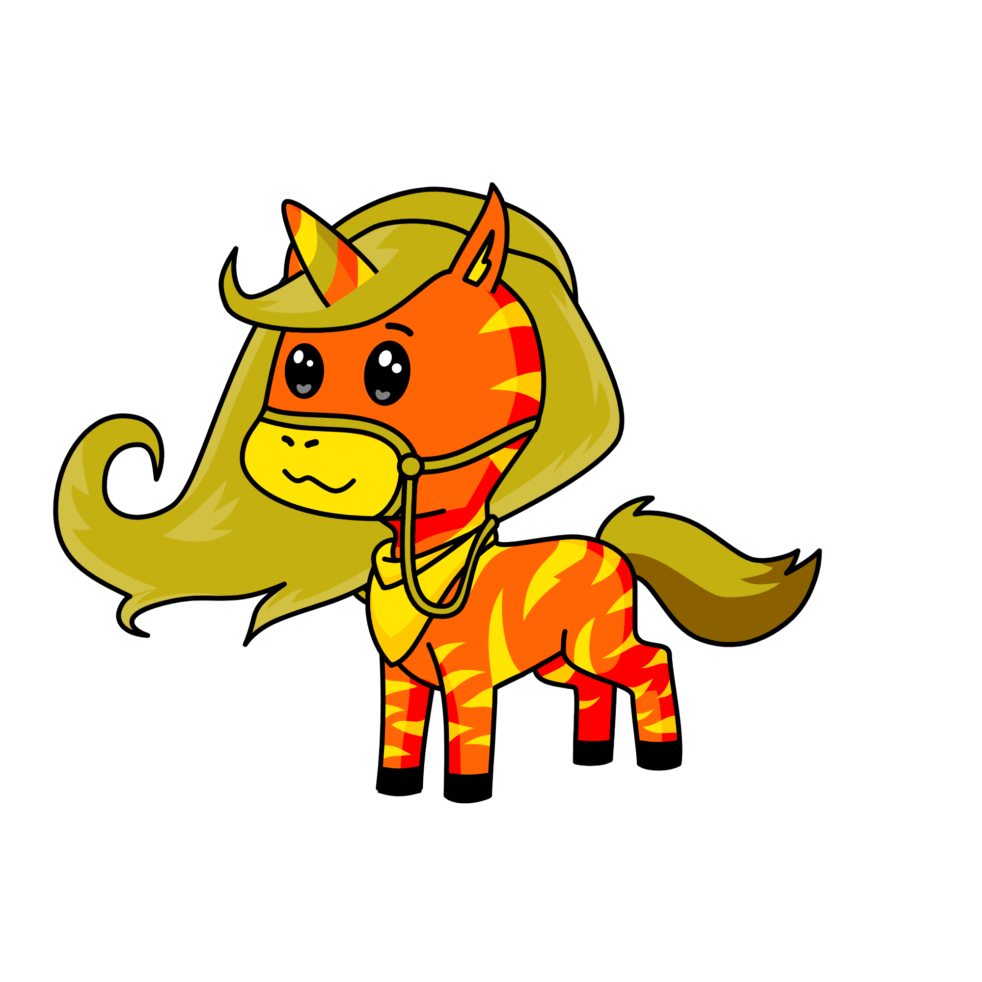 sandy, the unicorn