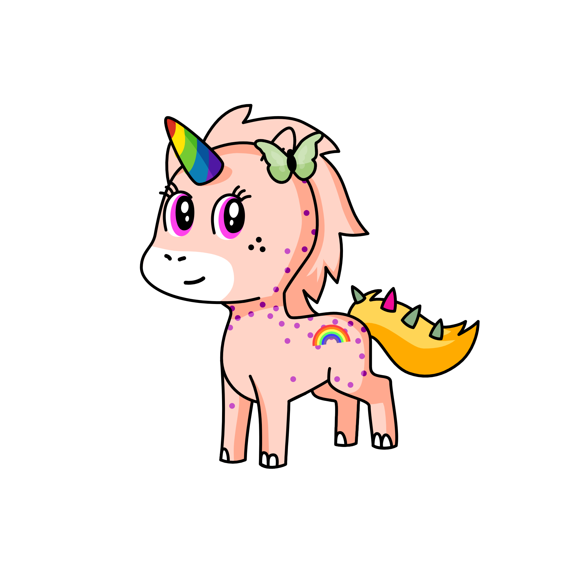 princess, the unicorn