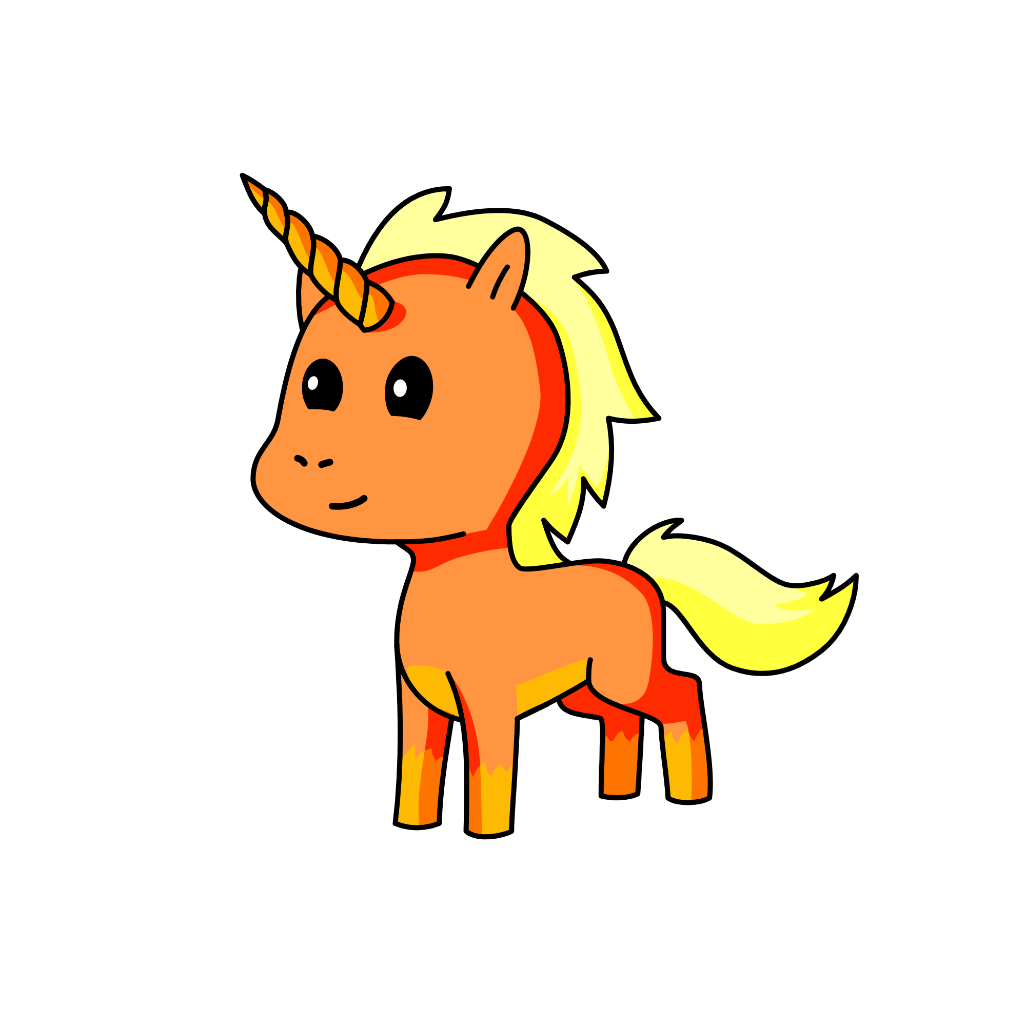 desert, the unicorn