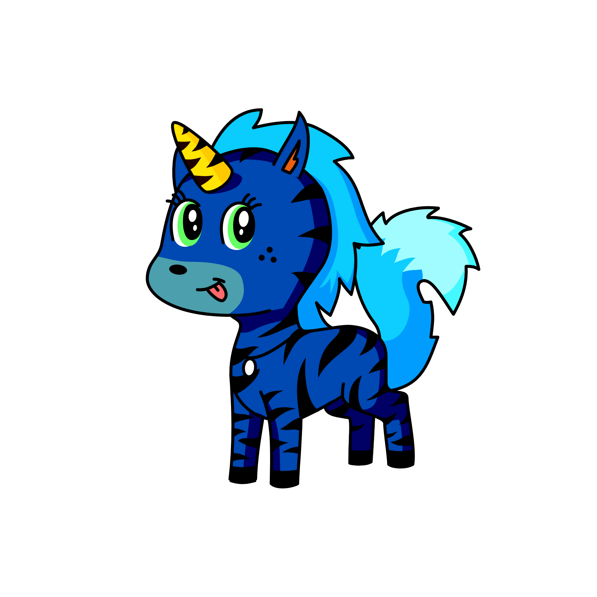 Luna, the unicorn