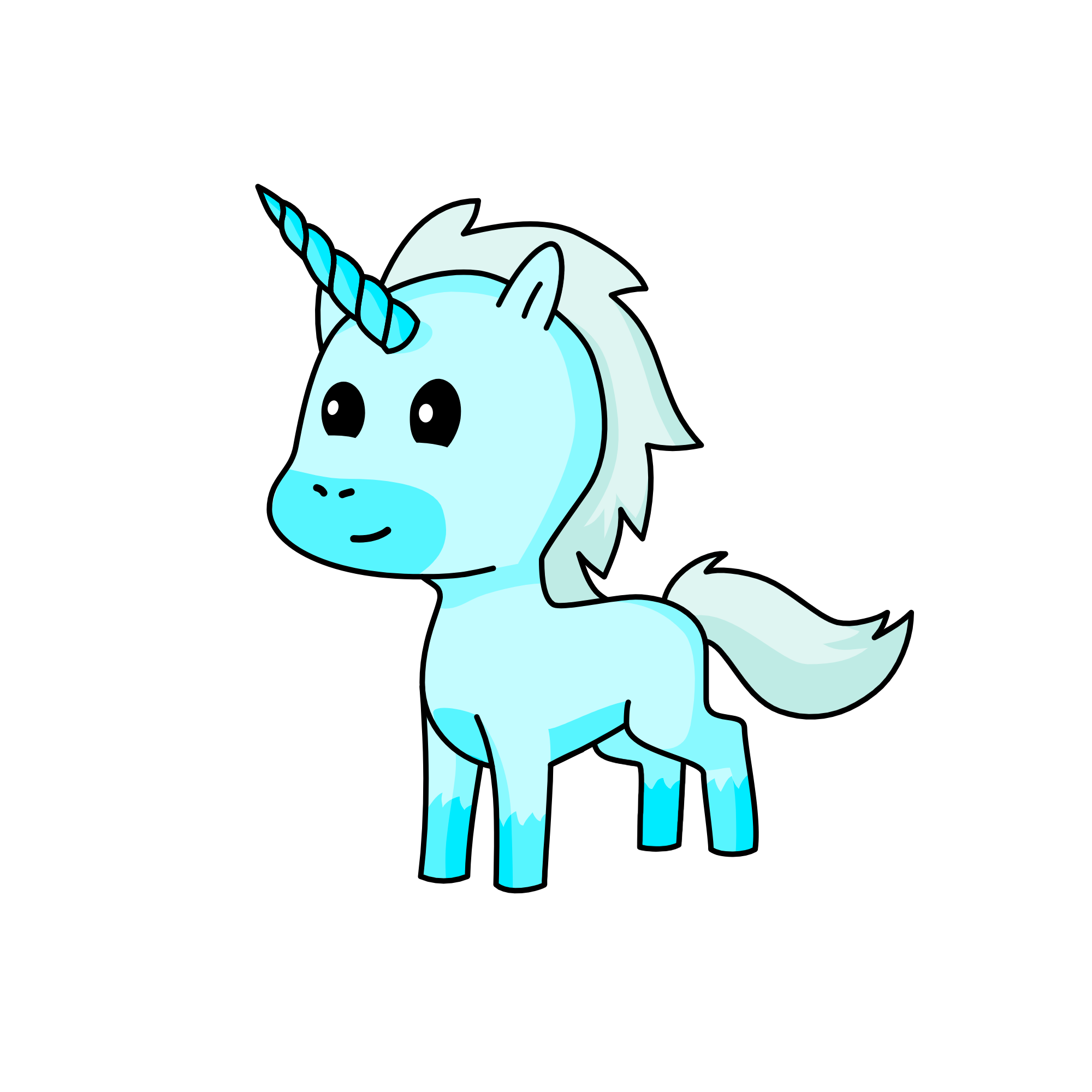 icy, the unicorn