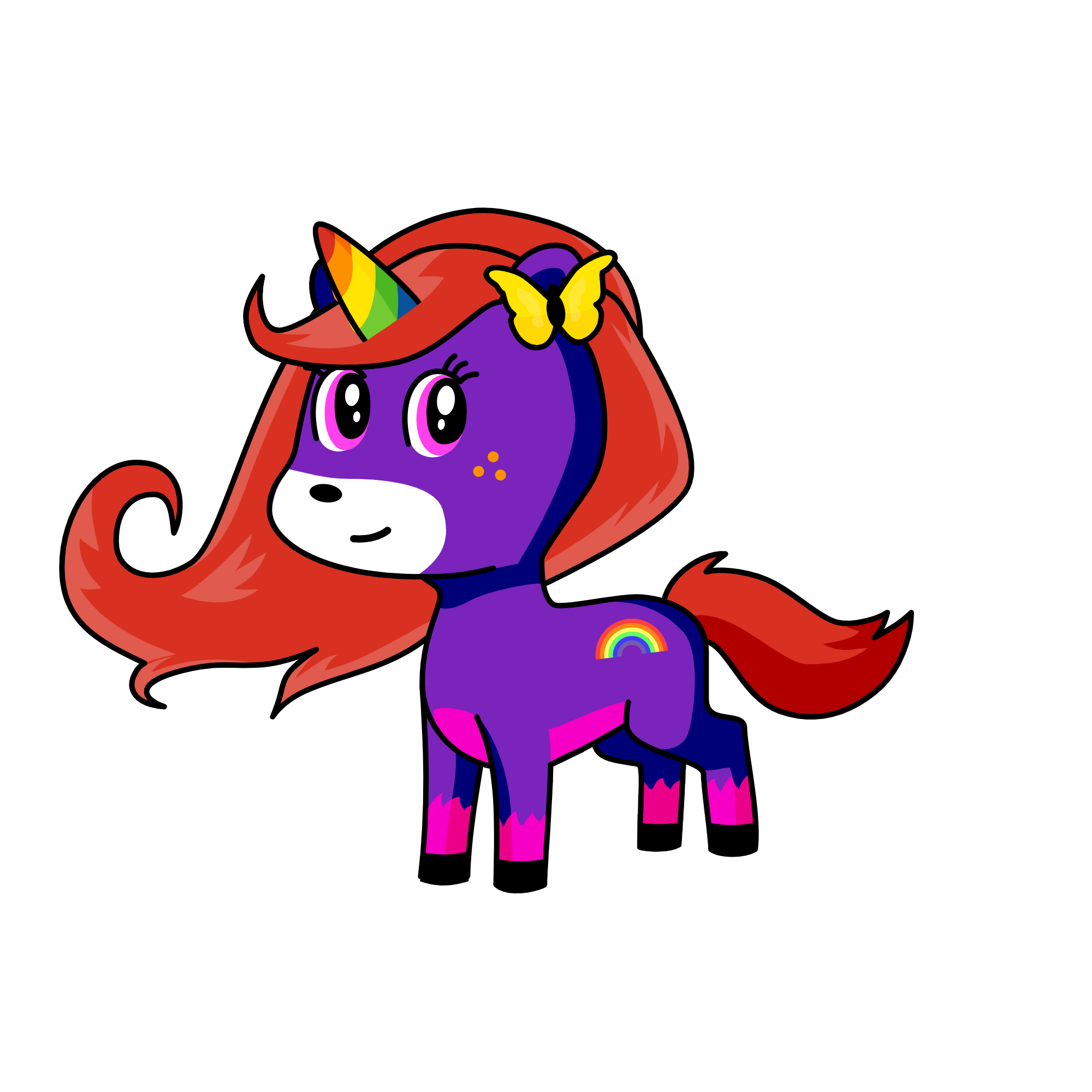beauifly, the unicorn