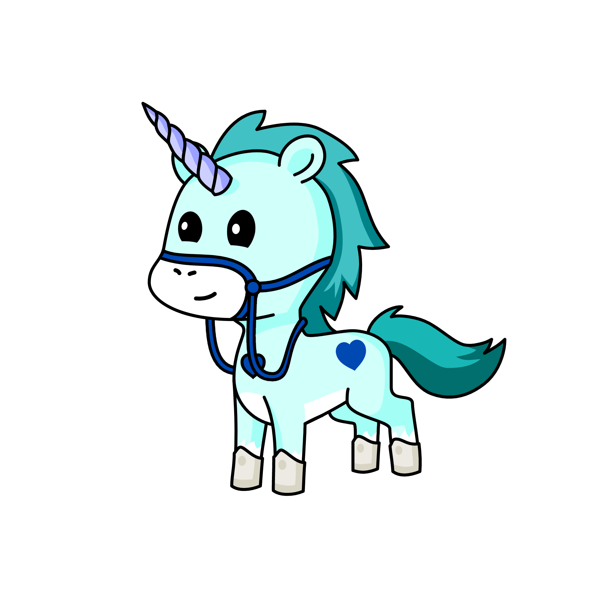 winter, the unicorn