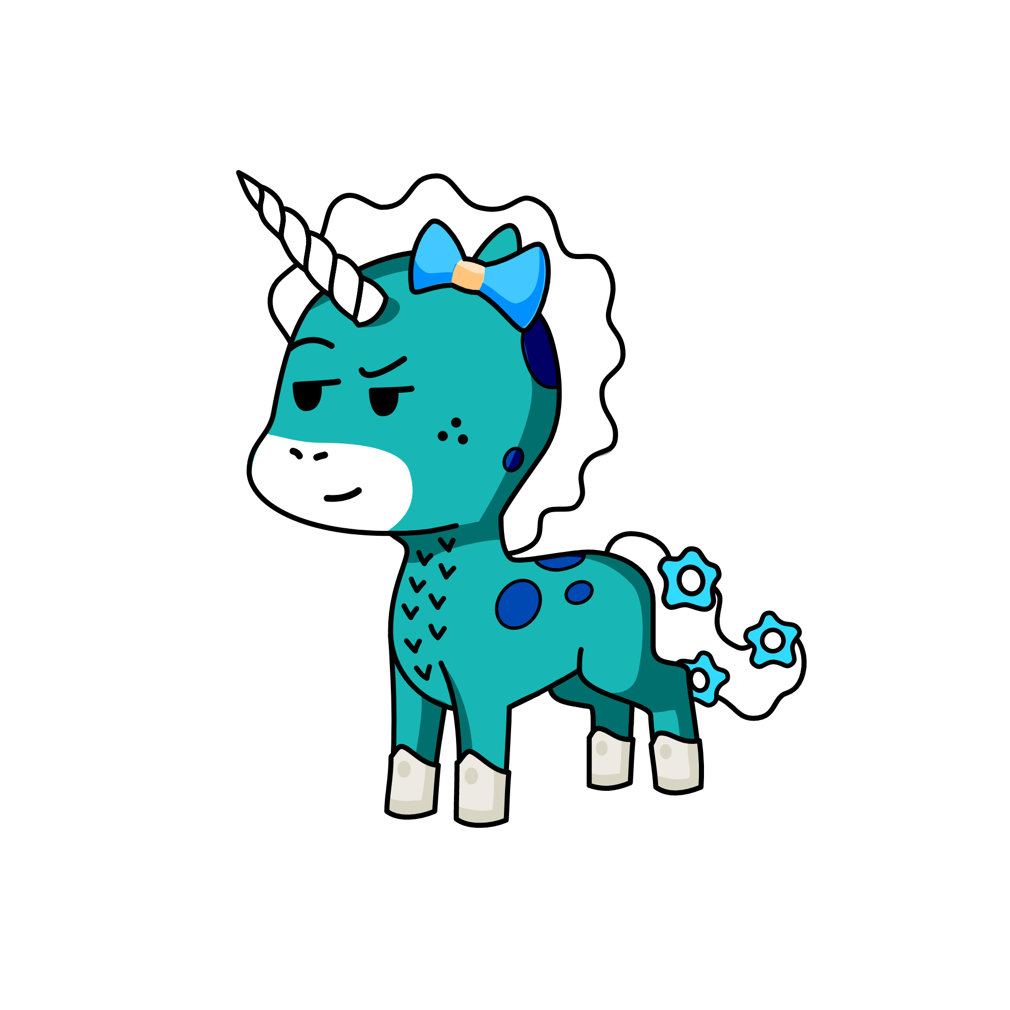 snowface, the unicorn