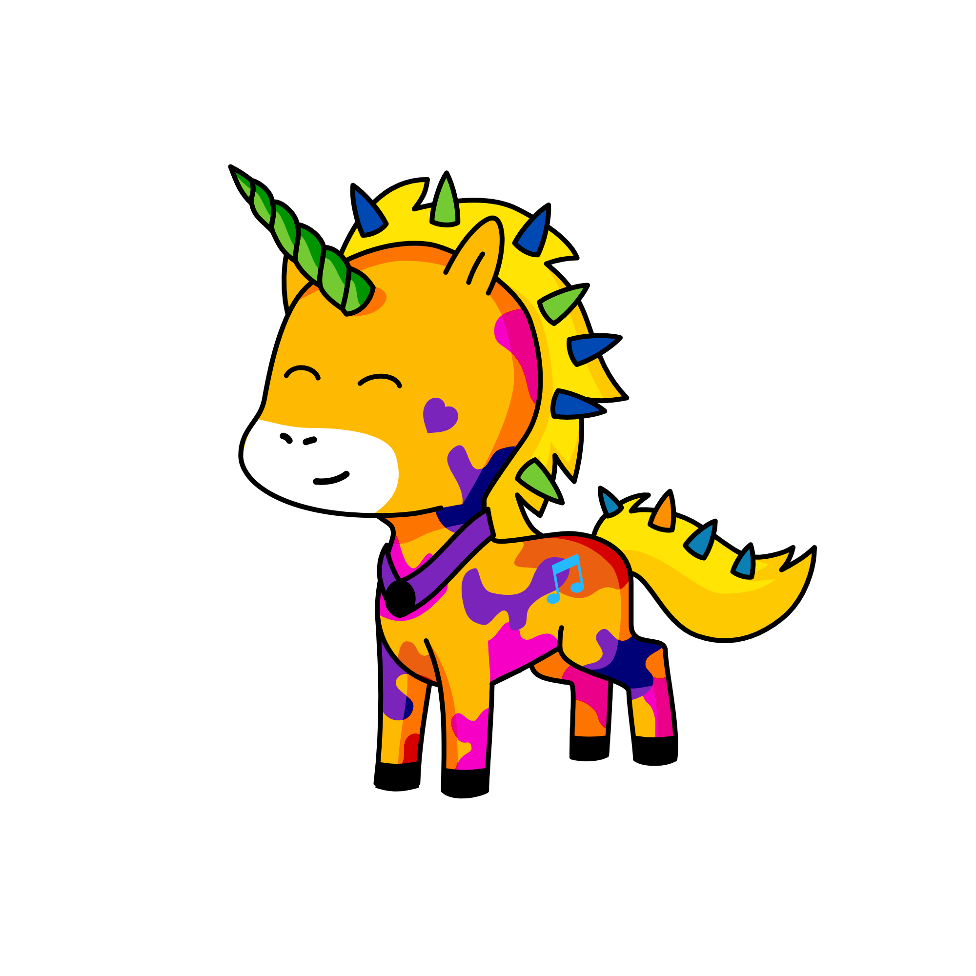 Sugar, the unicorn