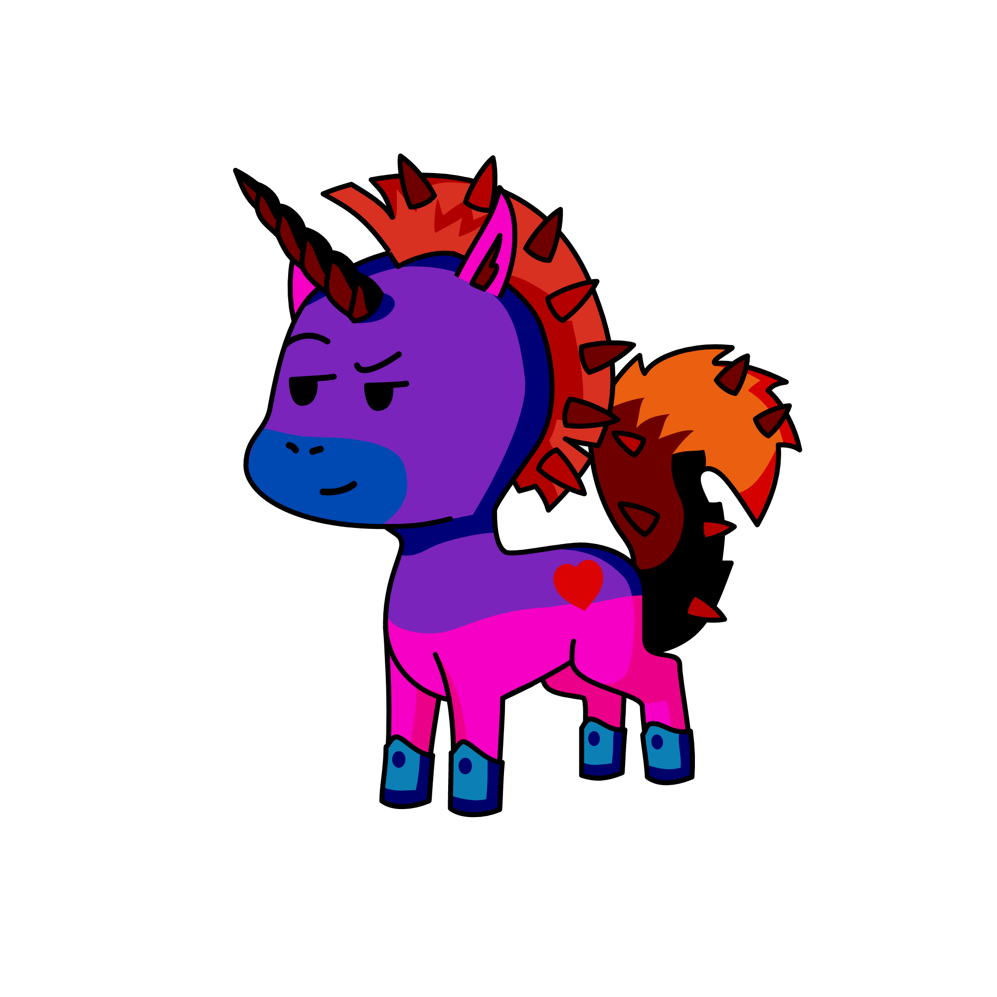 Spickey, the unicorn