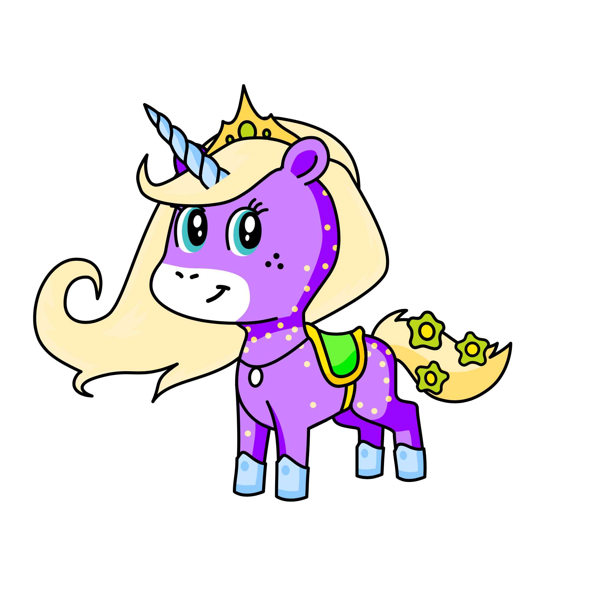 Edna, the unicorn